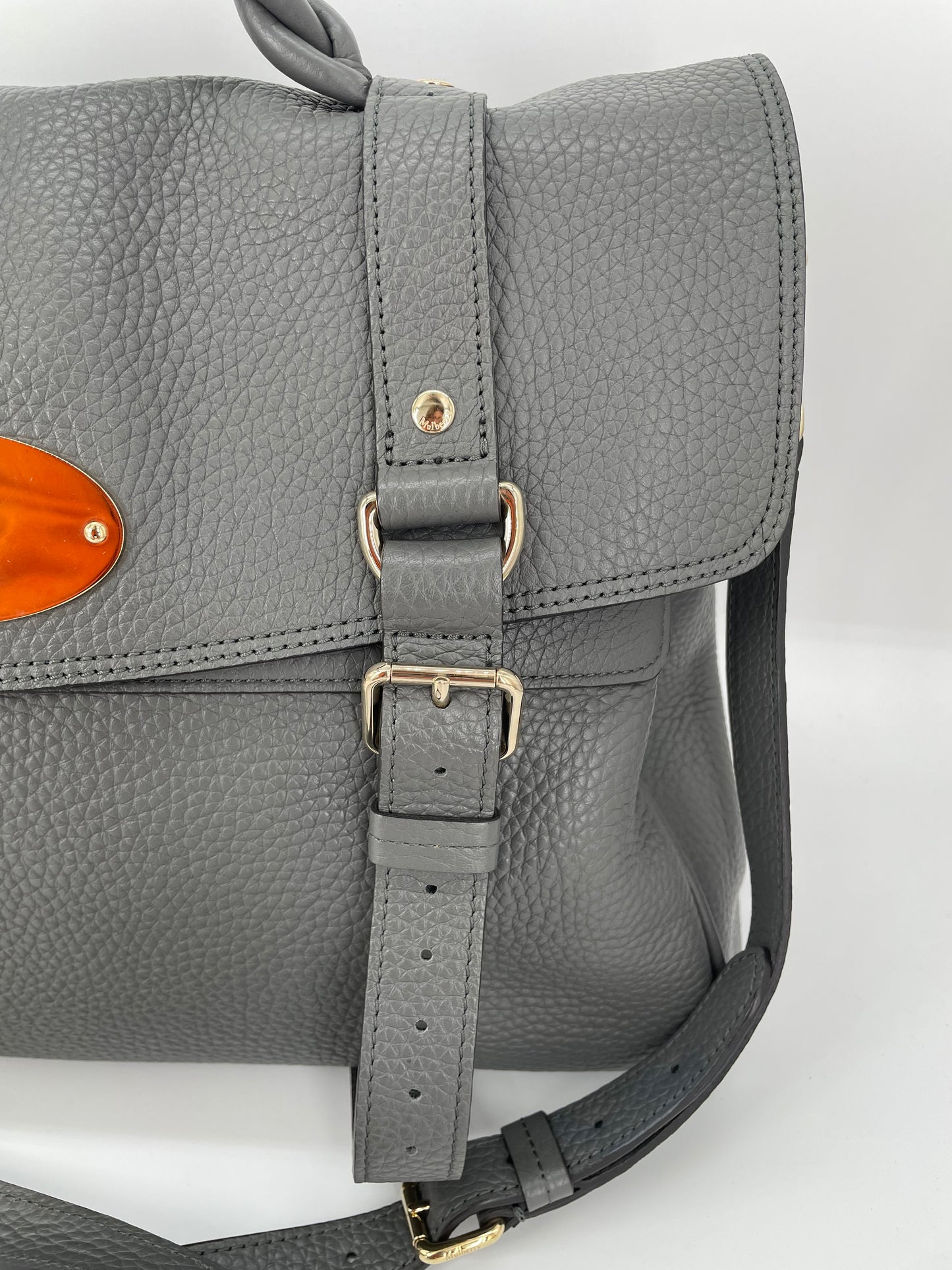 Preloved Mulberry Alexa Satchel Bag, Oversized