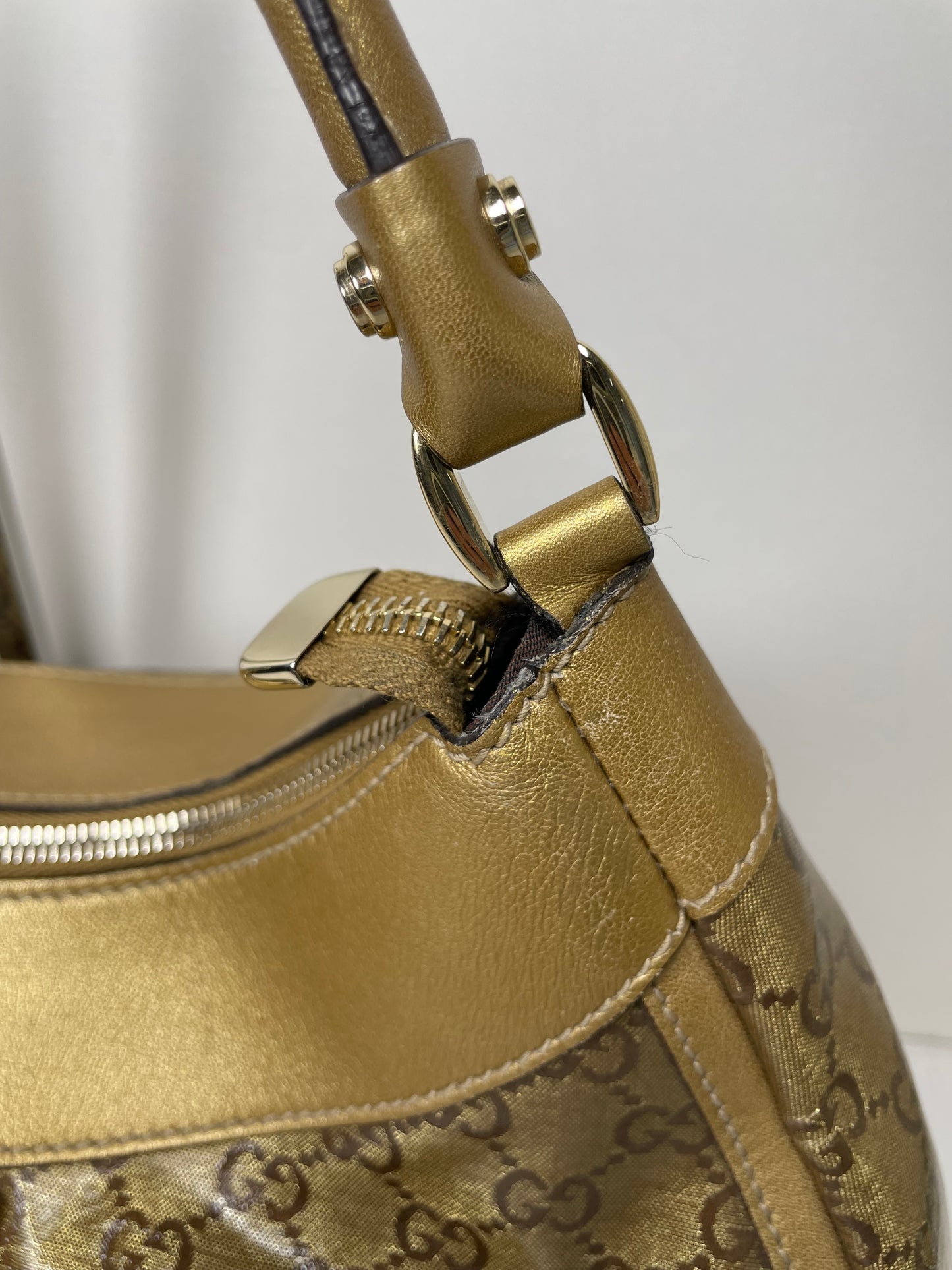 Preloved Gucci D-Ring Shoulder Bag