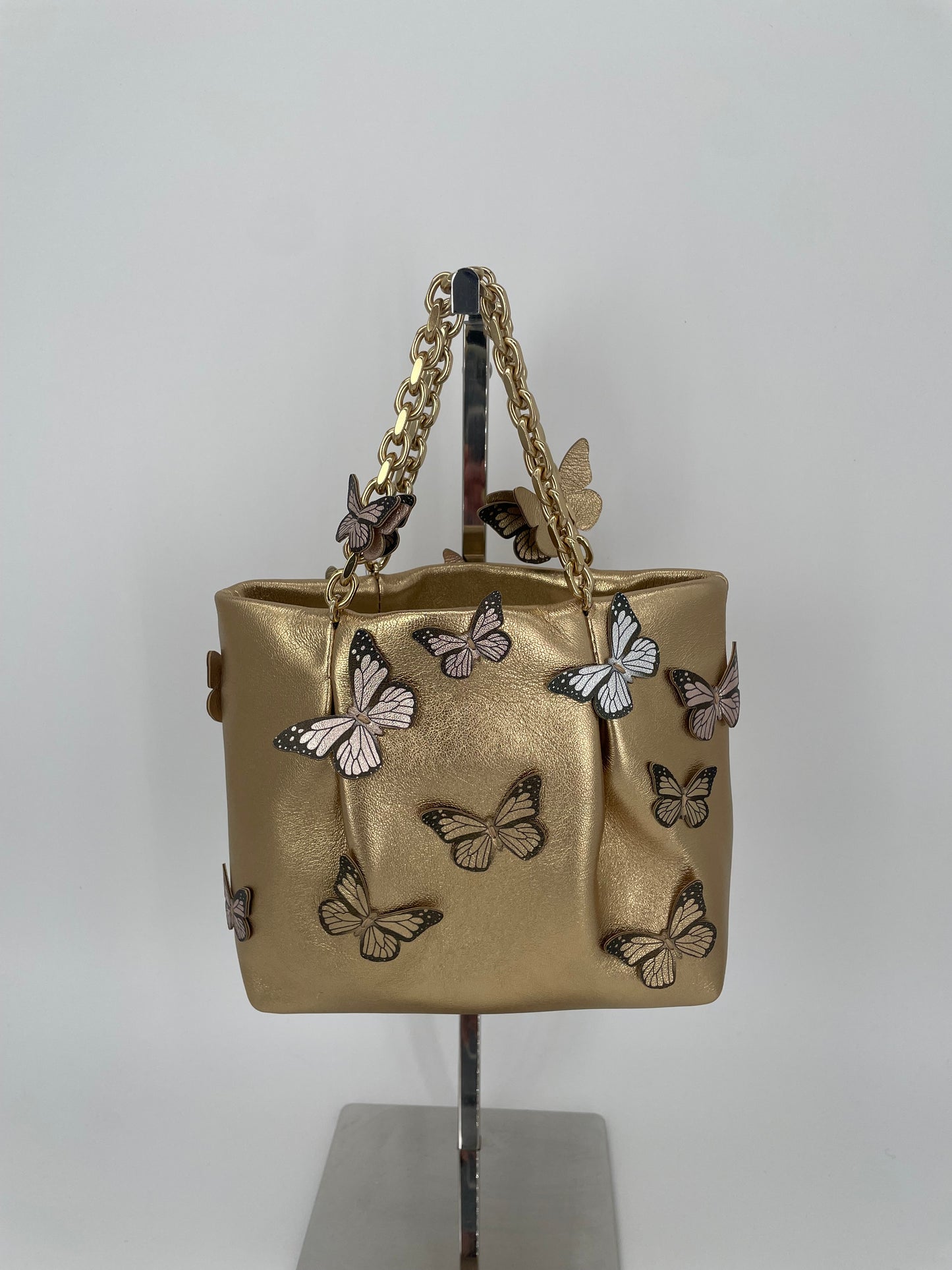 Preloved Aquazzura Papillion Tote Bag, Mini