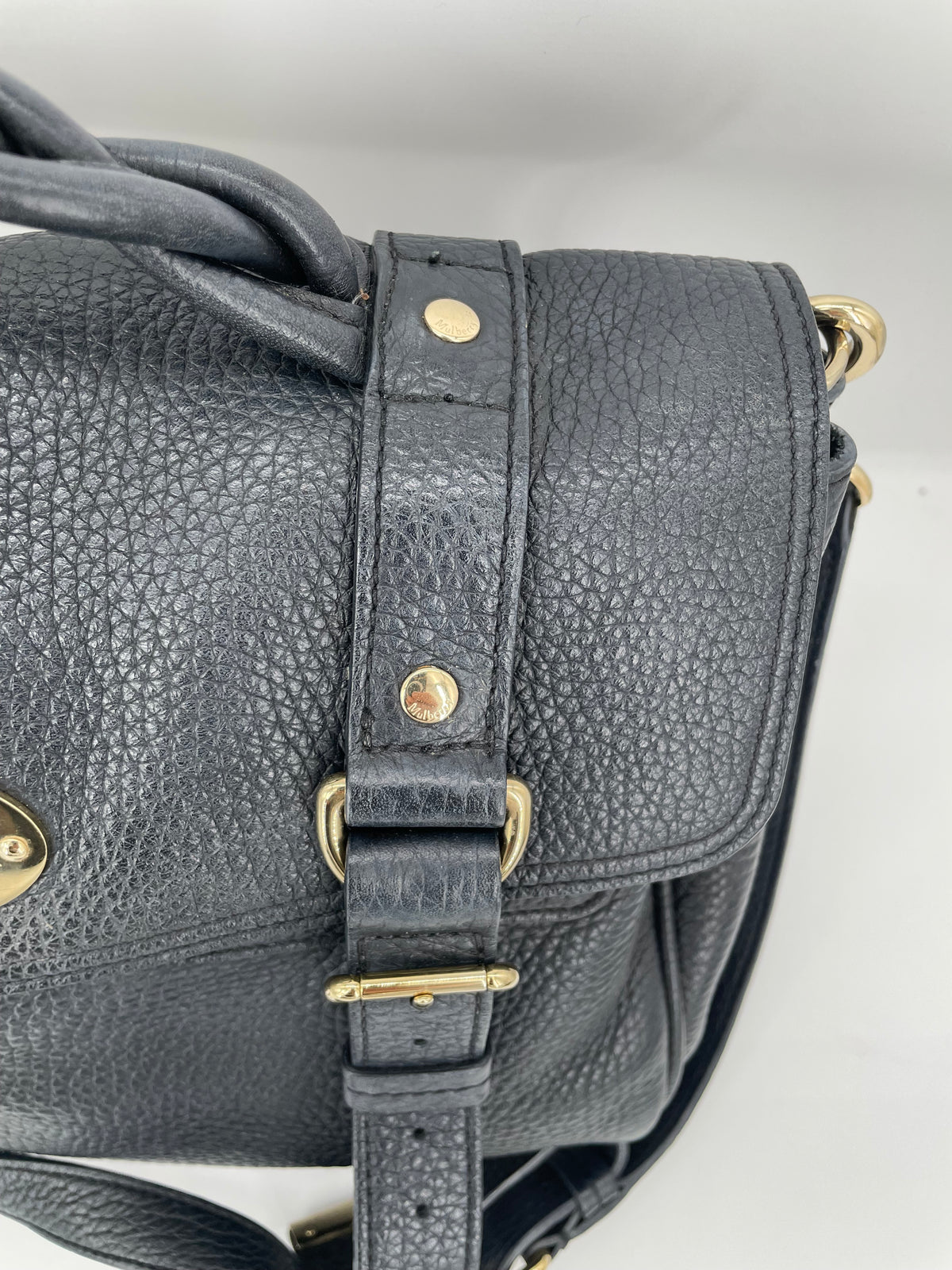 Preloved Mulberry Alexa Satchel Bag, Medium