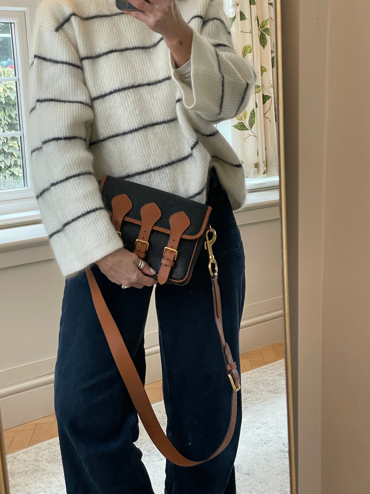 Preloved Mulberry & Acne Studios Messenger Crossbody Bag