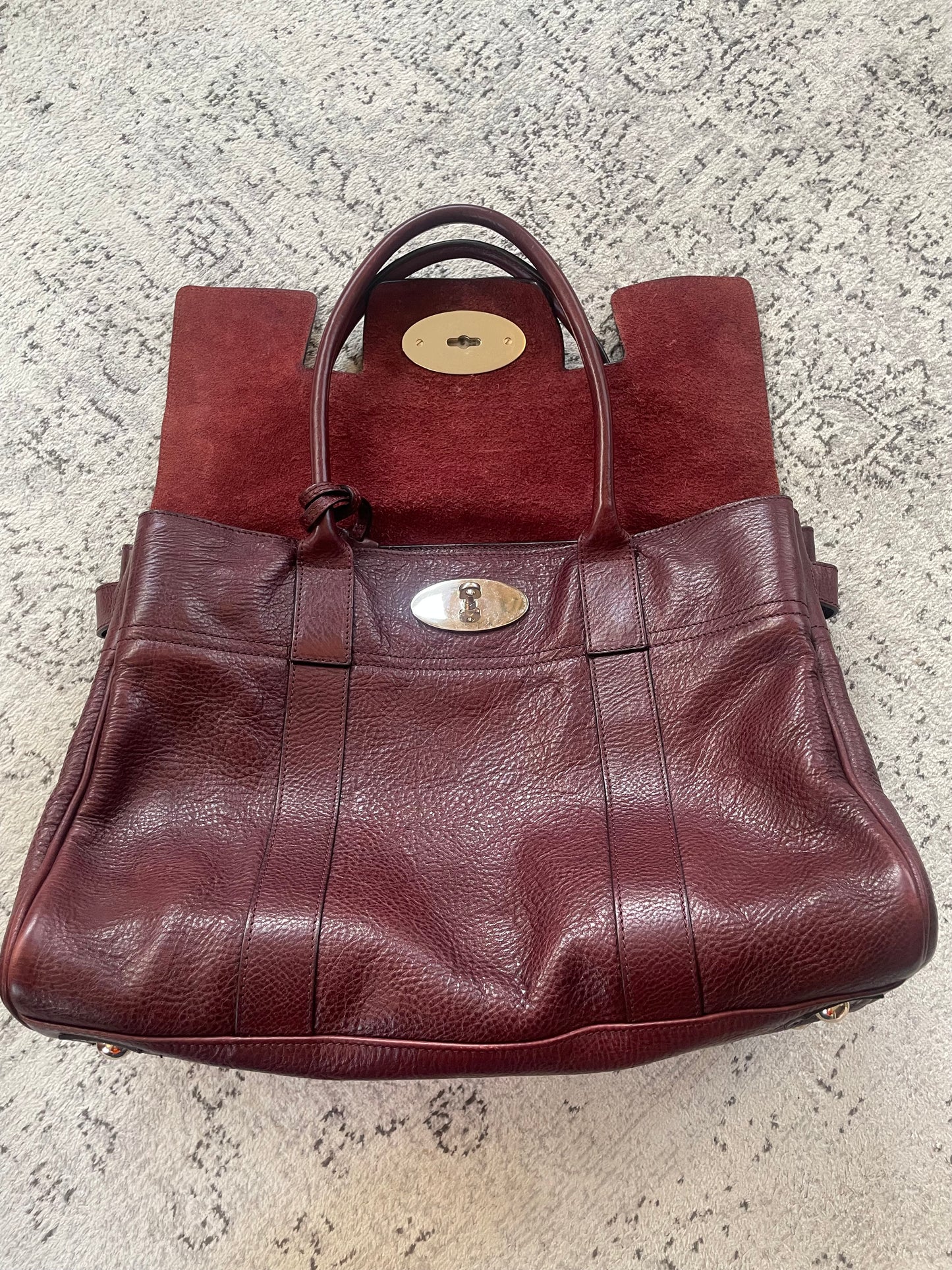 Preloved Mulberry Bayswater Tote Bag, Large