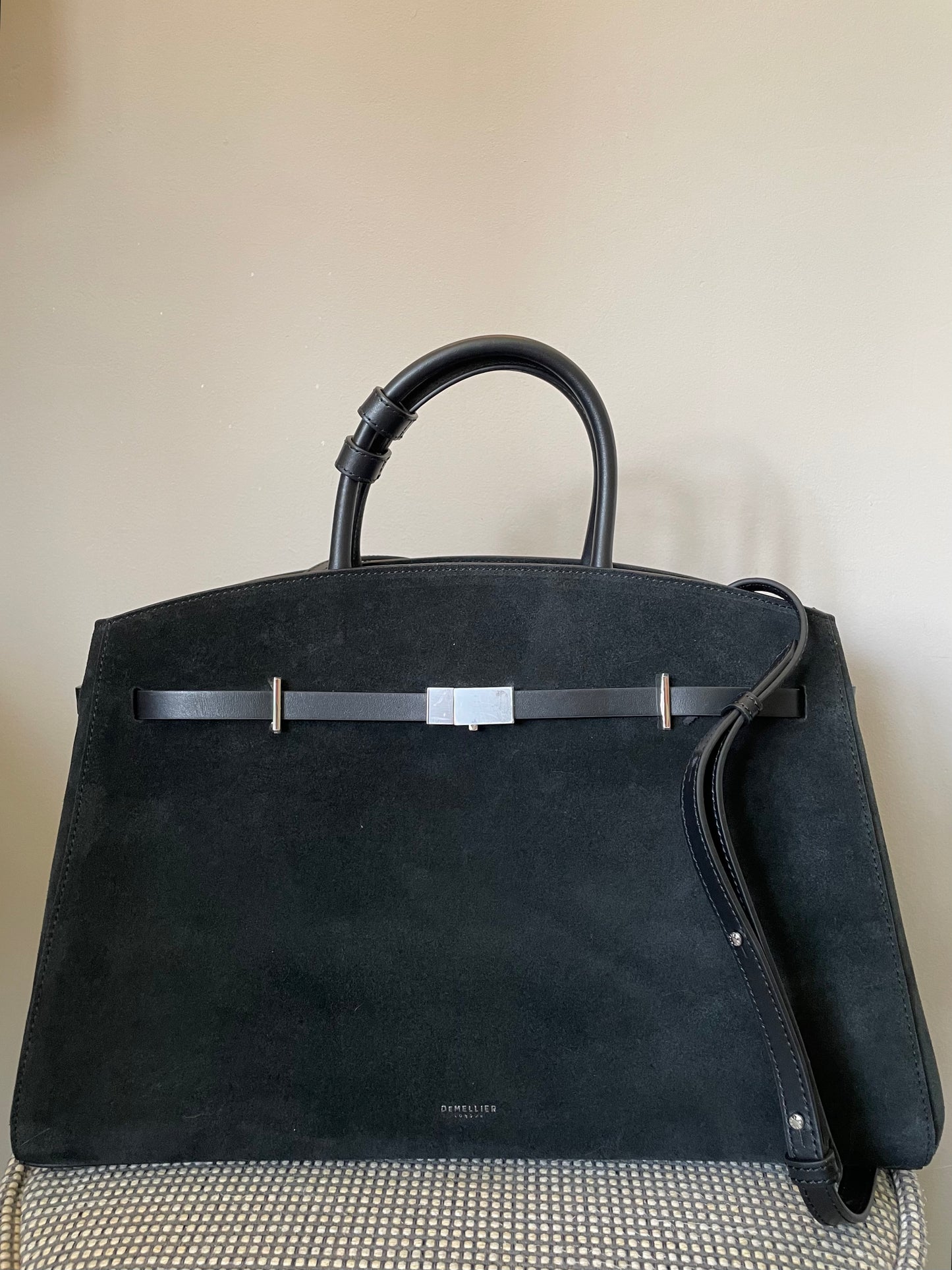 Preloved DeMellier Hudson Tote Bag with Long Strap, Large