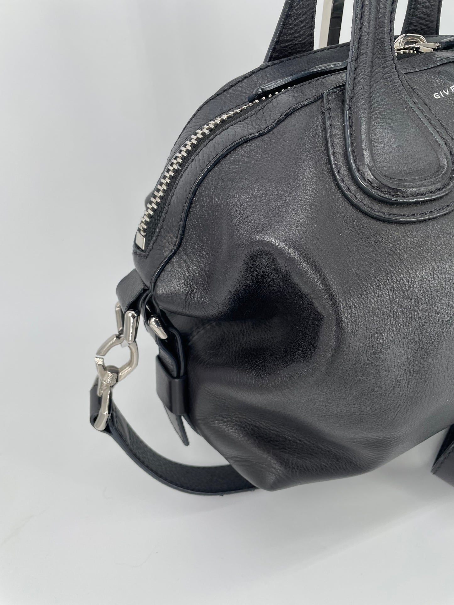 Preloved Givenchy Nightingale Shoulder Tote Bag, Small