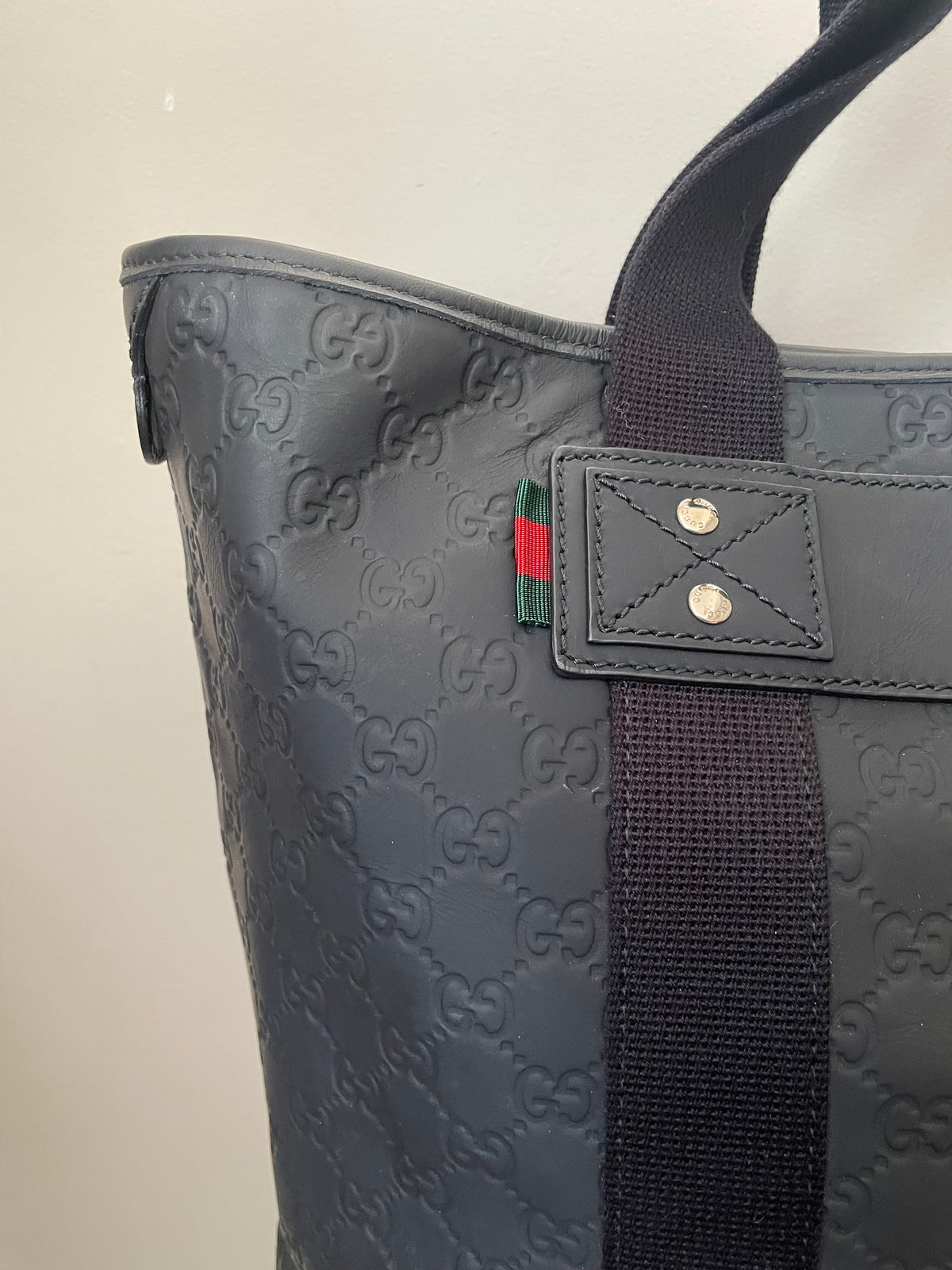Preloved Gucci Guccissima Shoulder Tote Bag