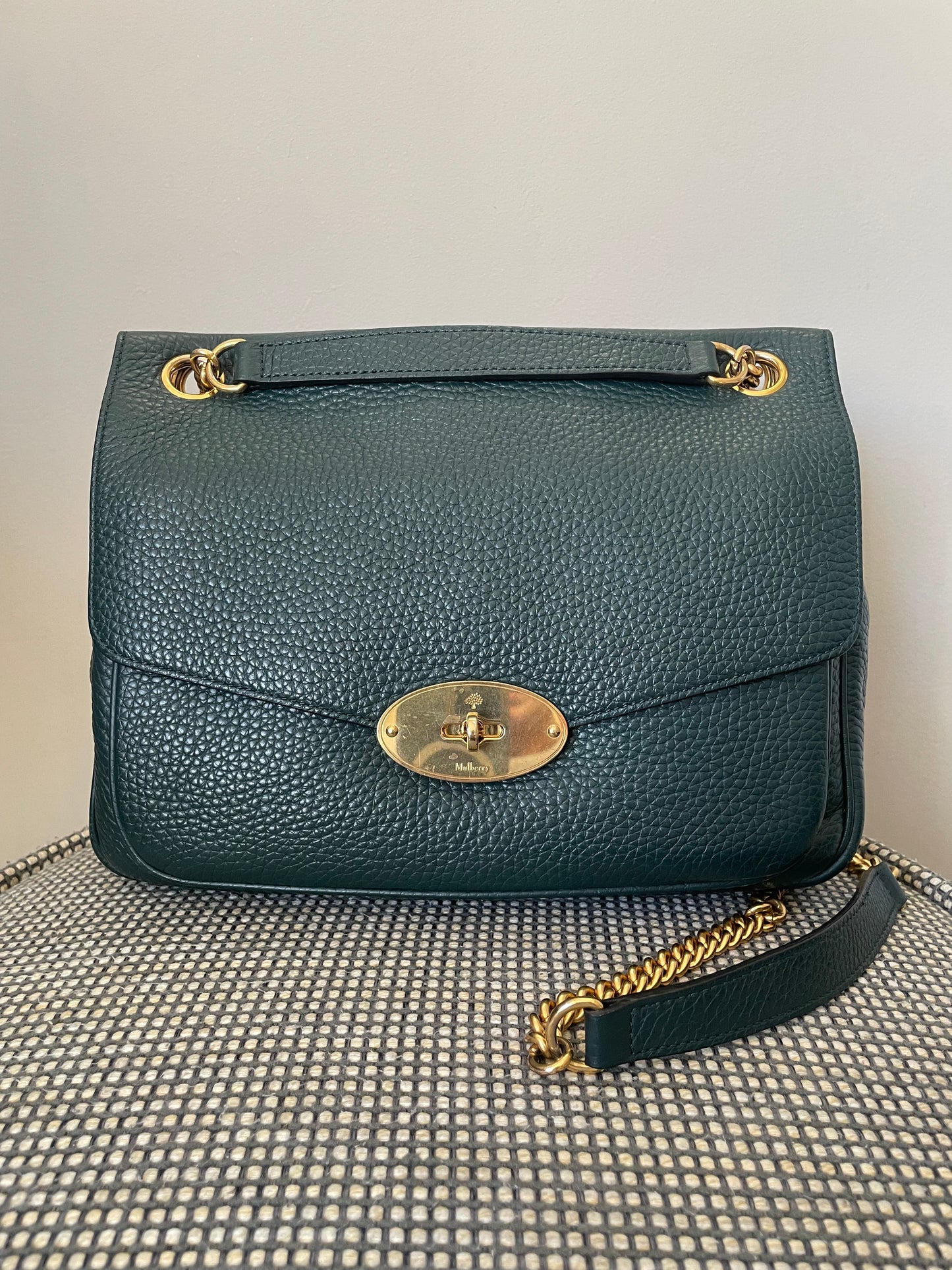 Preloved Mulberry Darley Soft Satchel Shoulder Bag