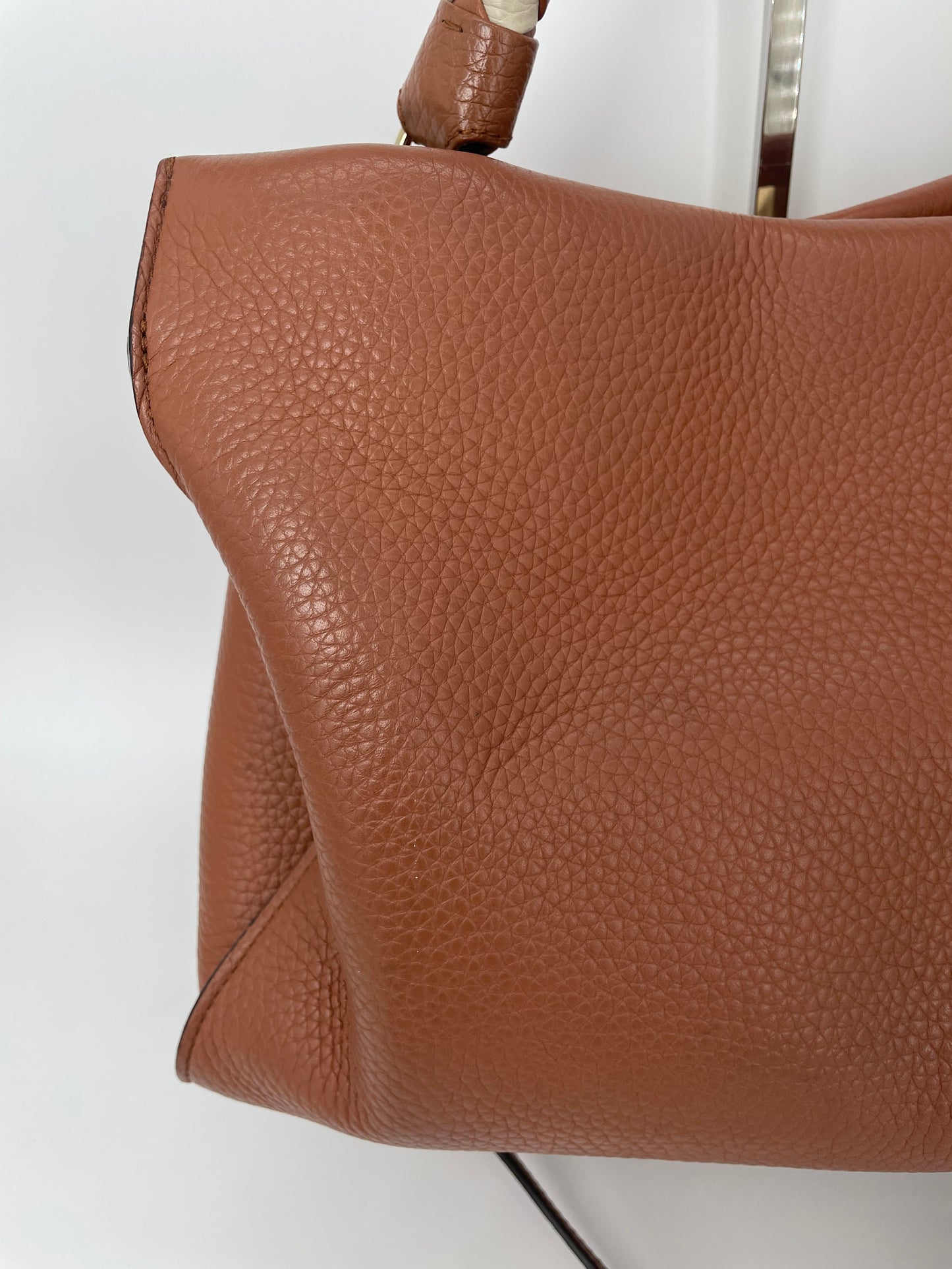 Preloved Mulberry Iris Top Handle Tote Bag, Large