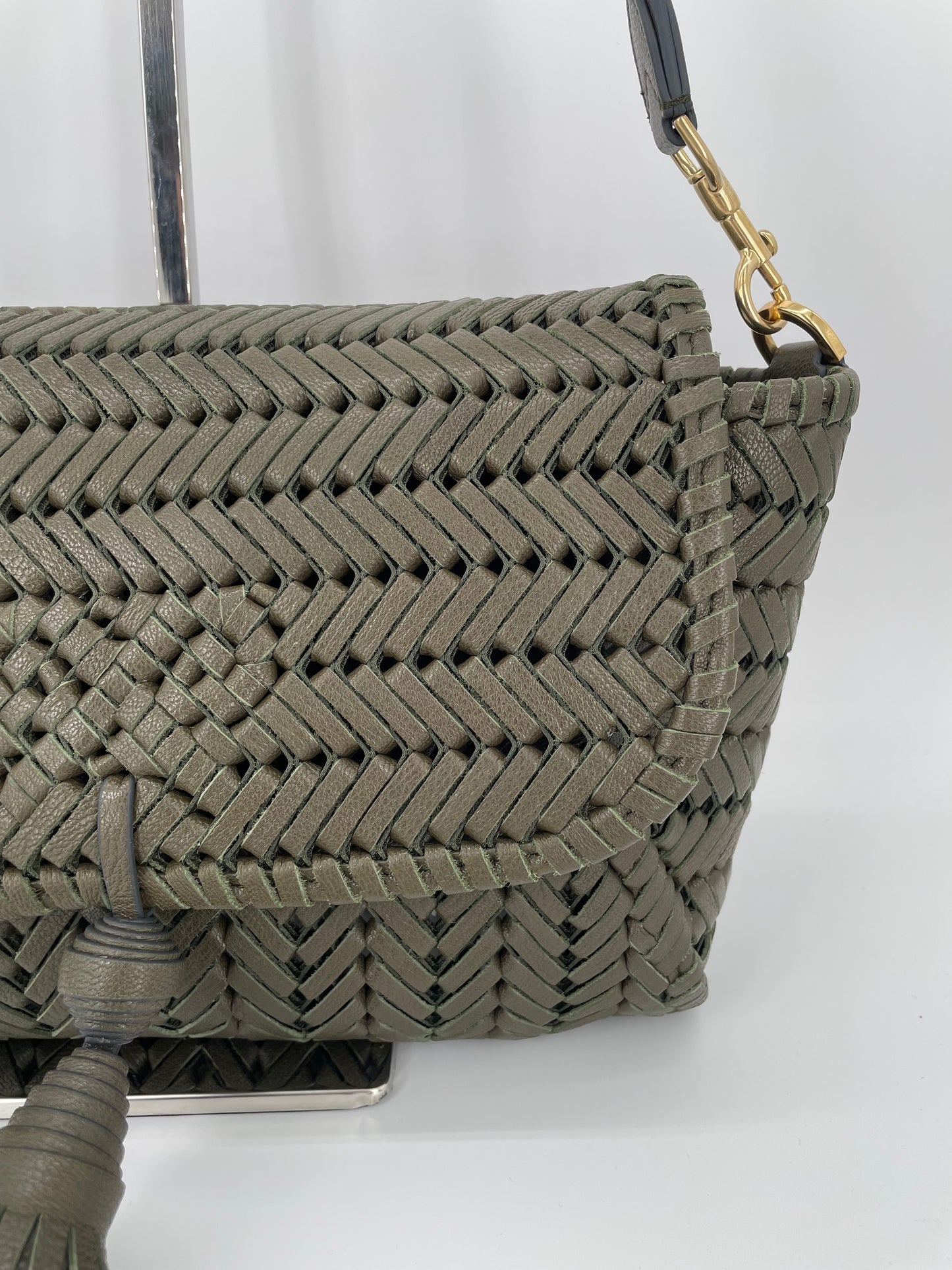 Preloved Anya Hindmarch Neeson Tassel Shoulder Bag