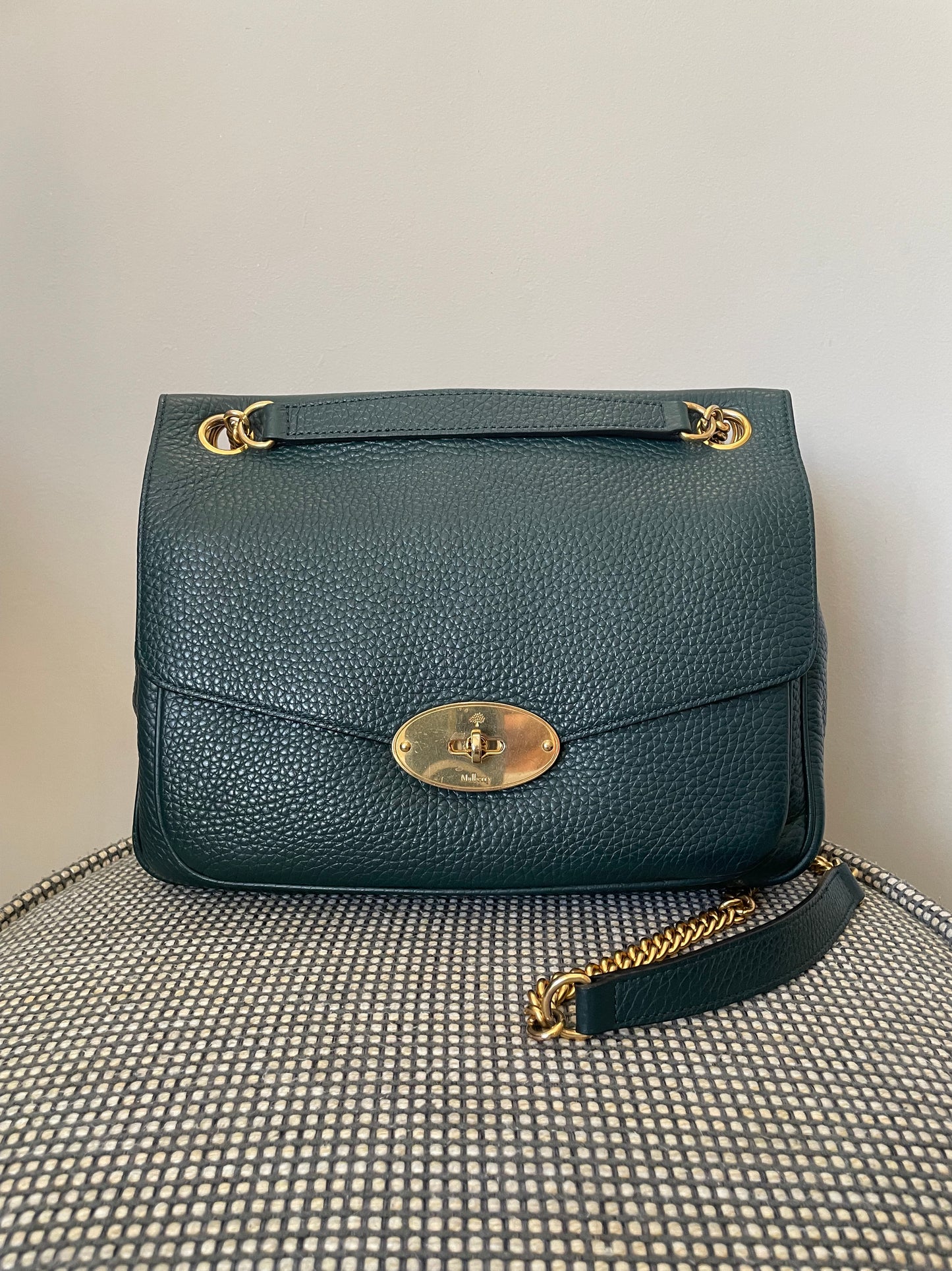 Preloved Mulberry Darley Soft Satchel Shoulder Bag