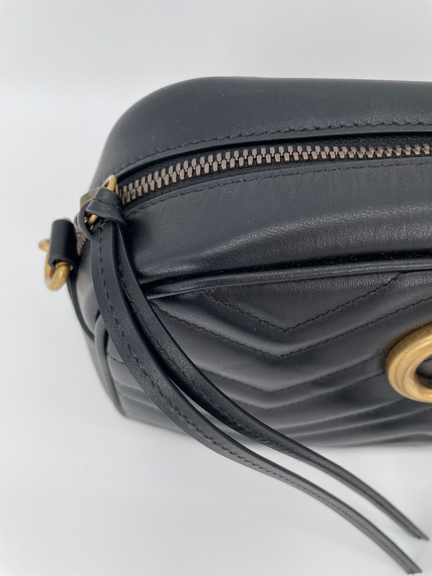 Preloved Gucci Marmont Shoulder Bag, Small