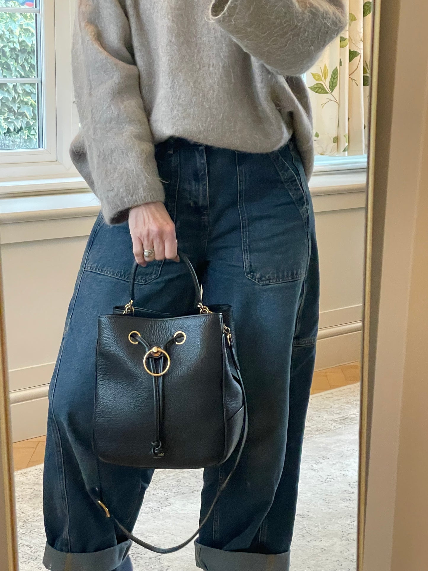 Preloved Mulberry Hampstead Bucket Bag