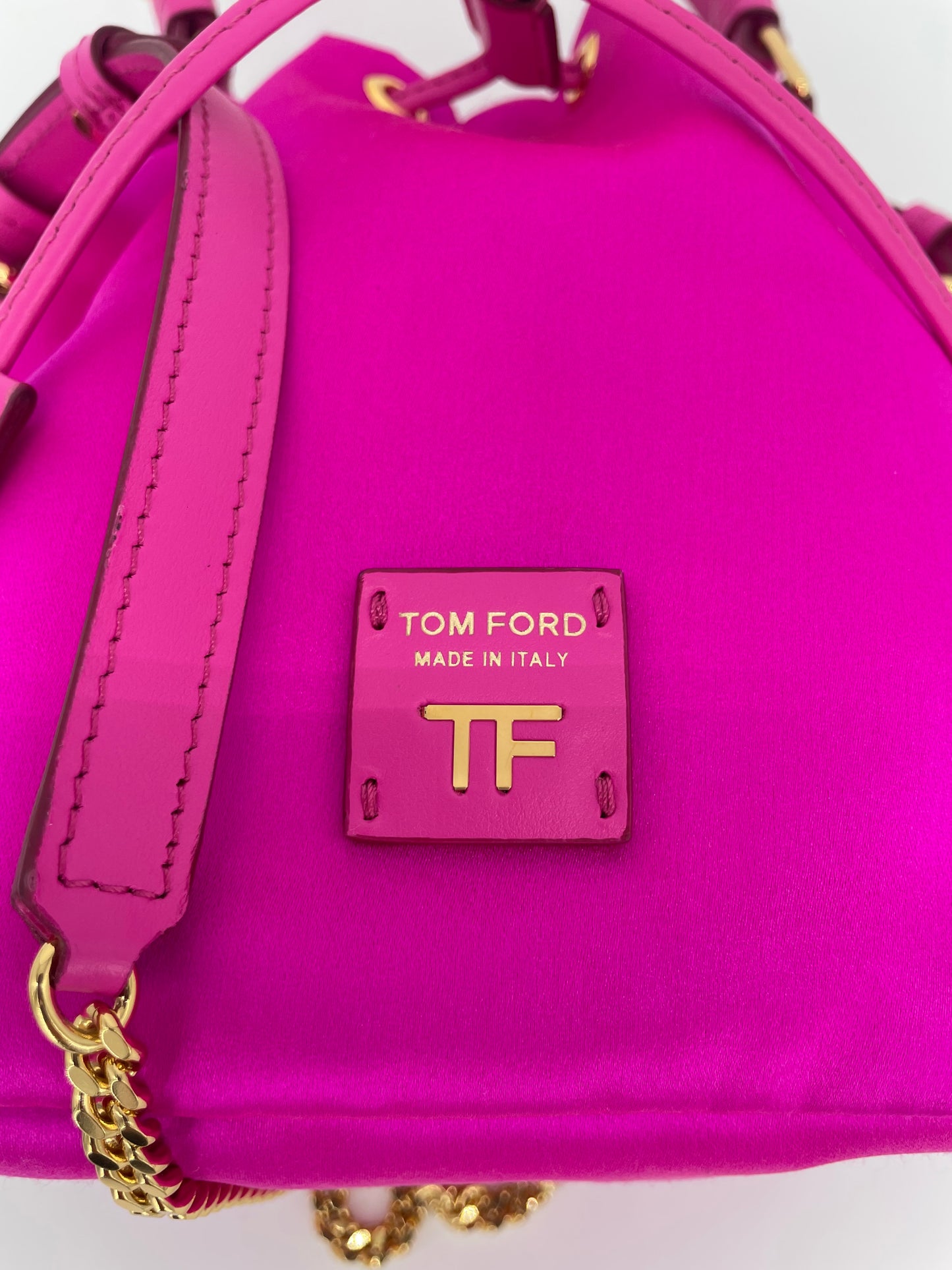 Preloved Tom Ford Disco Two Way Bucket Bag, Small