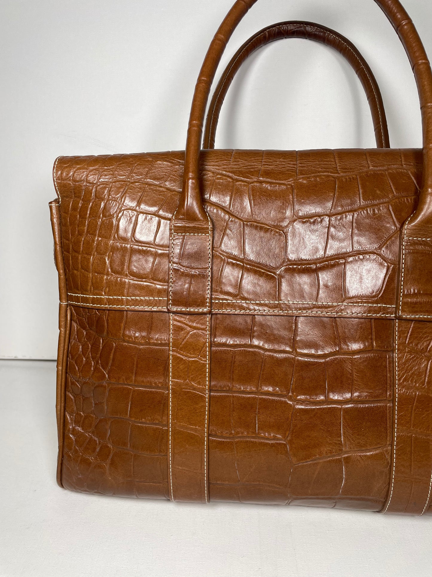 Preloved Mulberry Classic Bayswater Tote Bag, Large