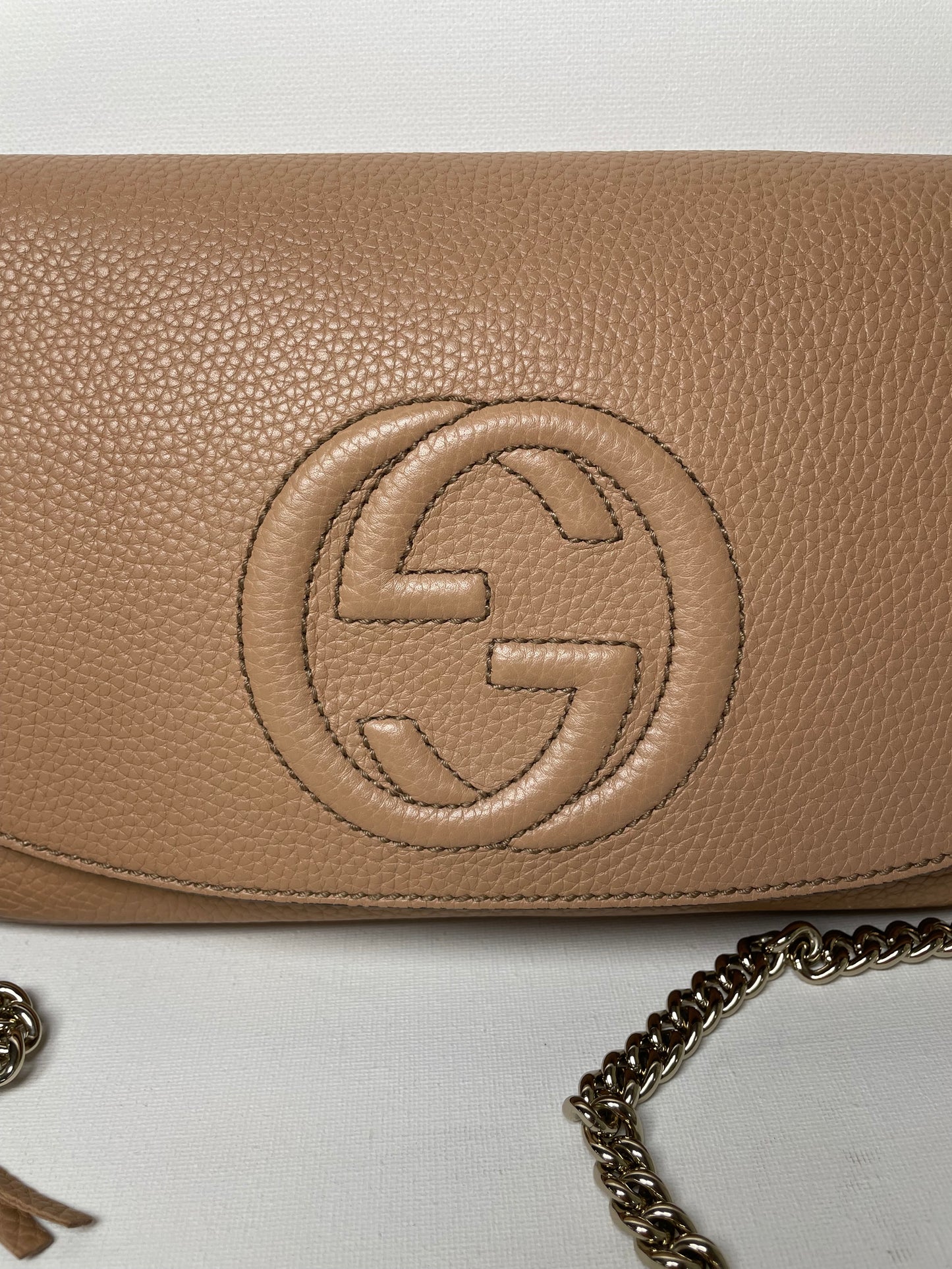 Preloved Gucci Long Soho Chain Shoulder Bag