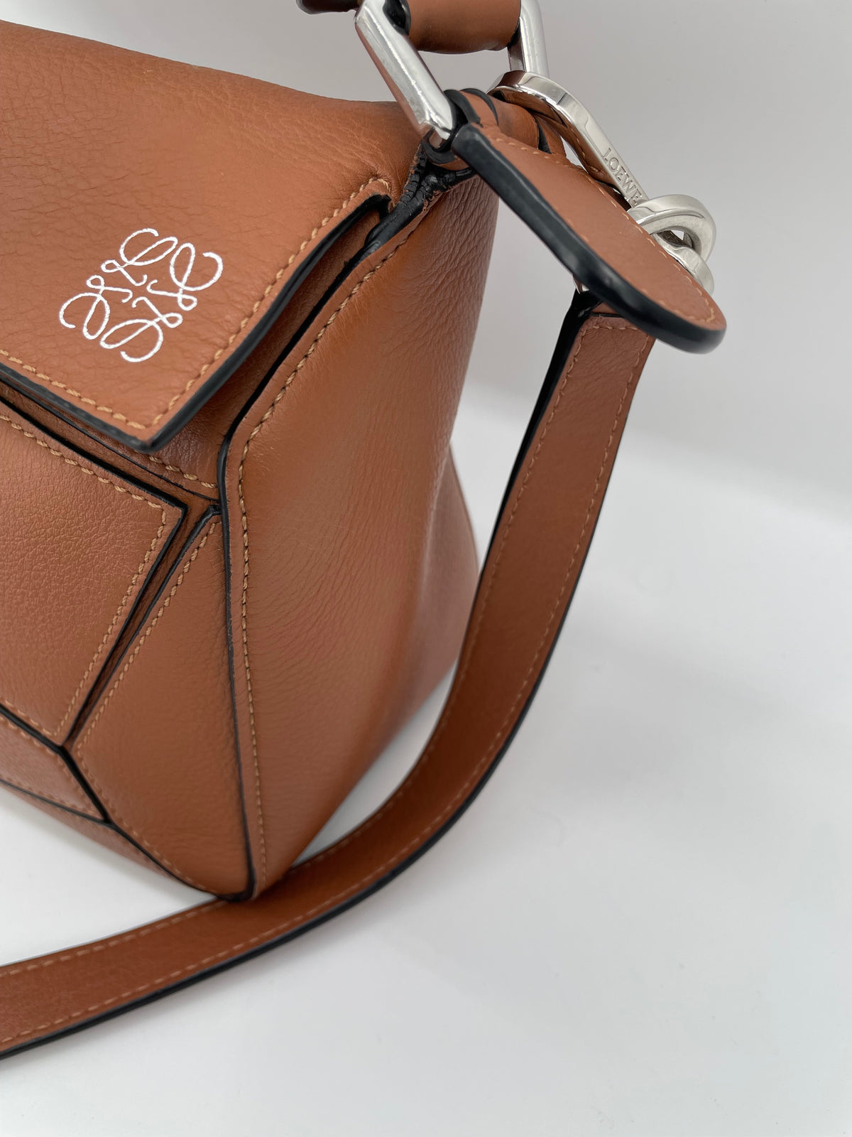 Preloved Loewe Puzzle Shoulder Bag, Small