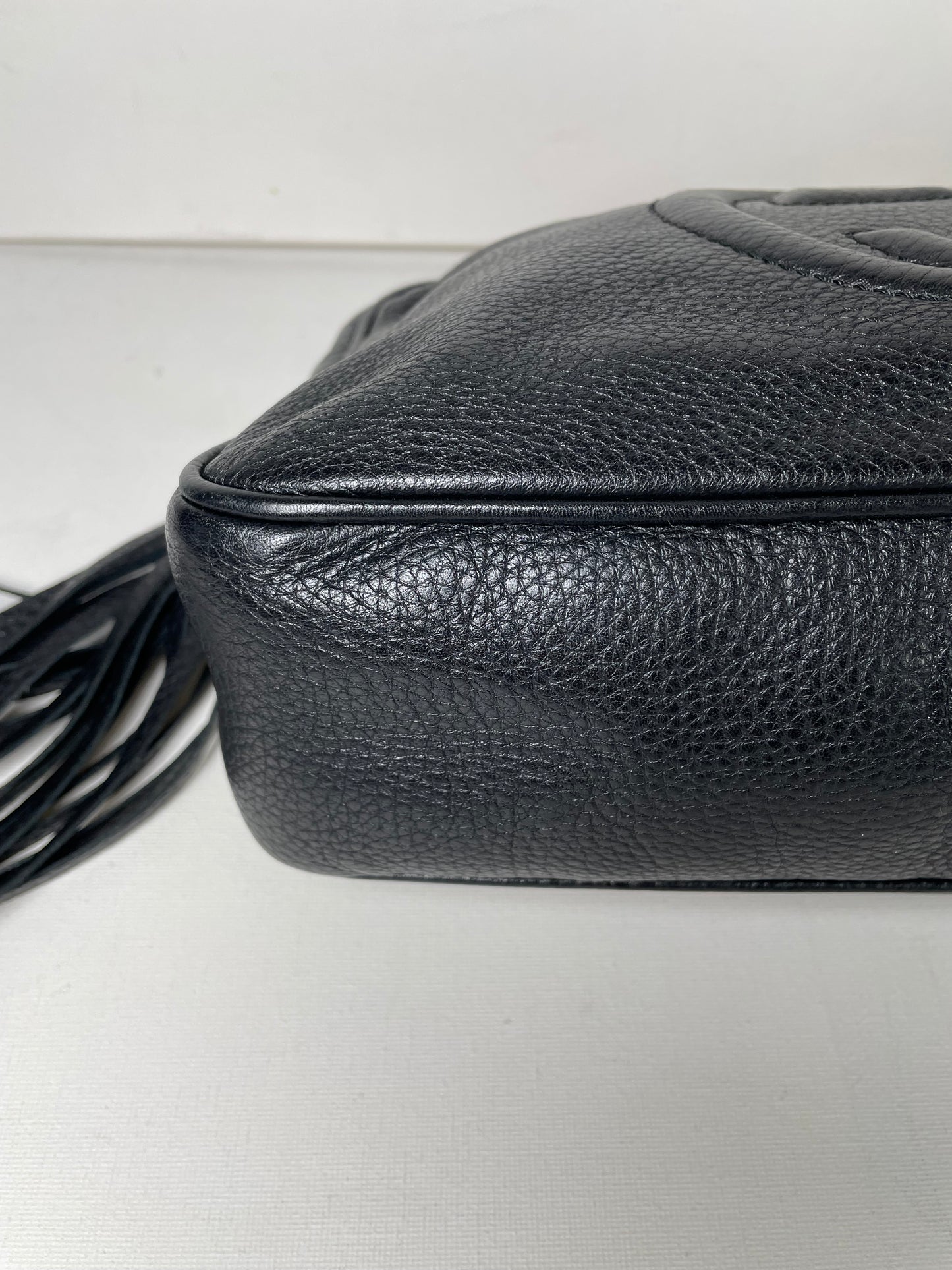 Preloved Gucci Chain Bowling Bag, Small