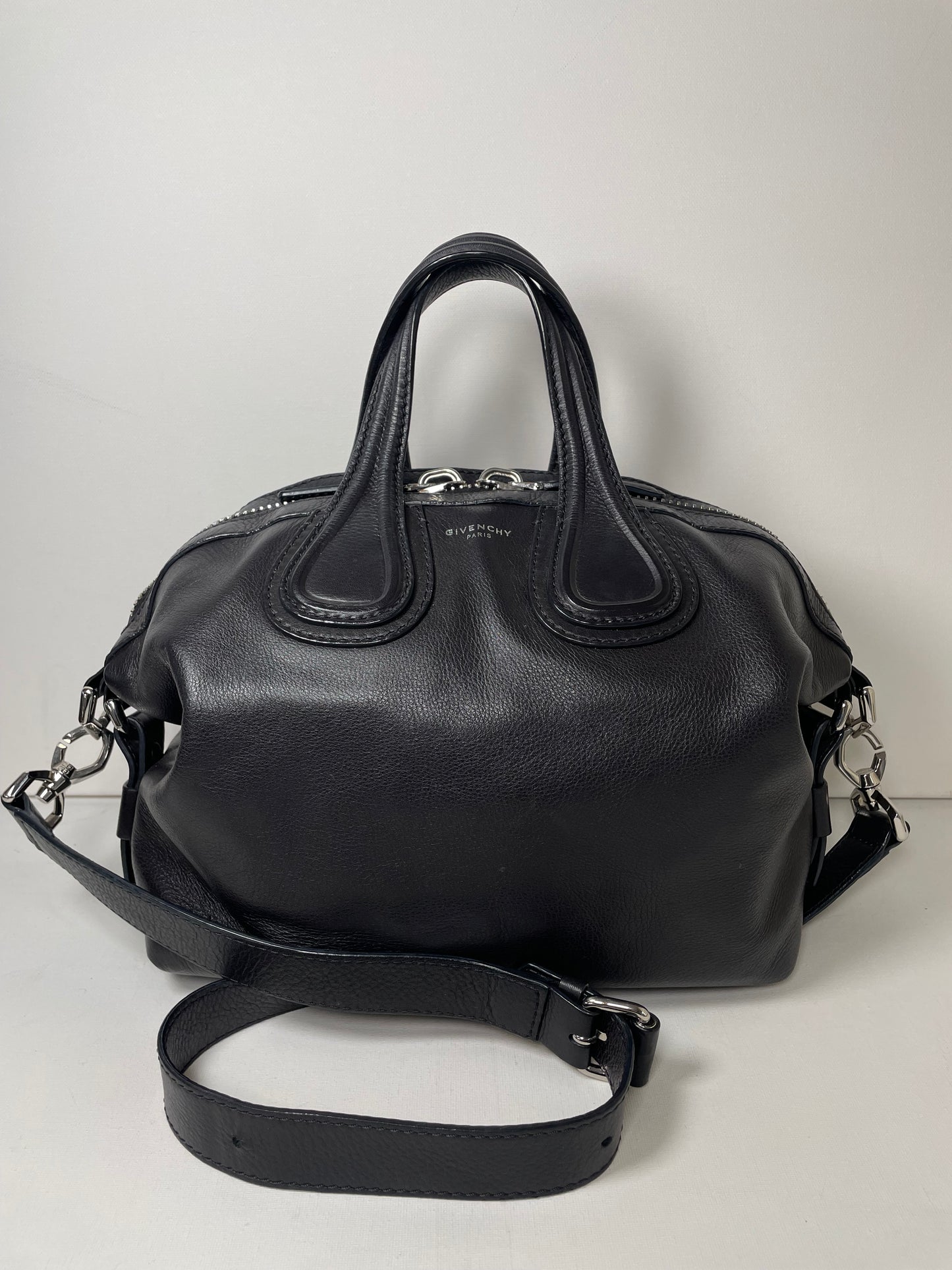 Preloved Givenchy Nightingale Shoulder Tote Bag, Small