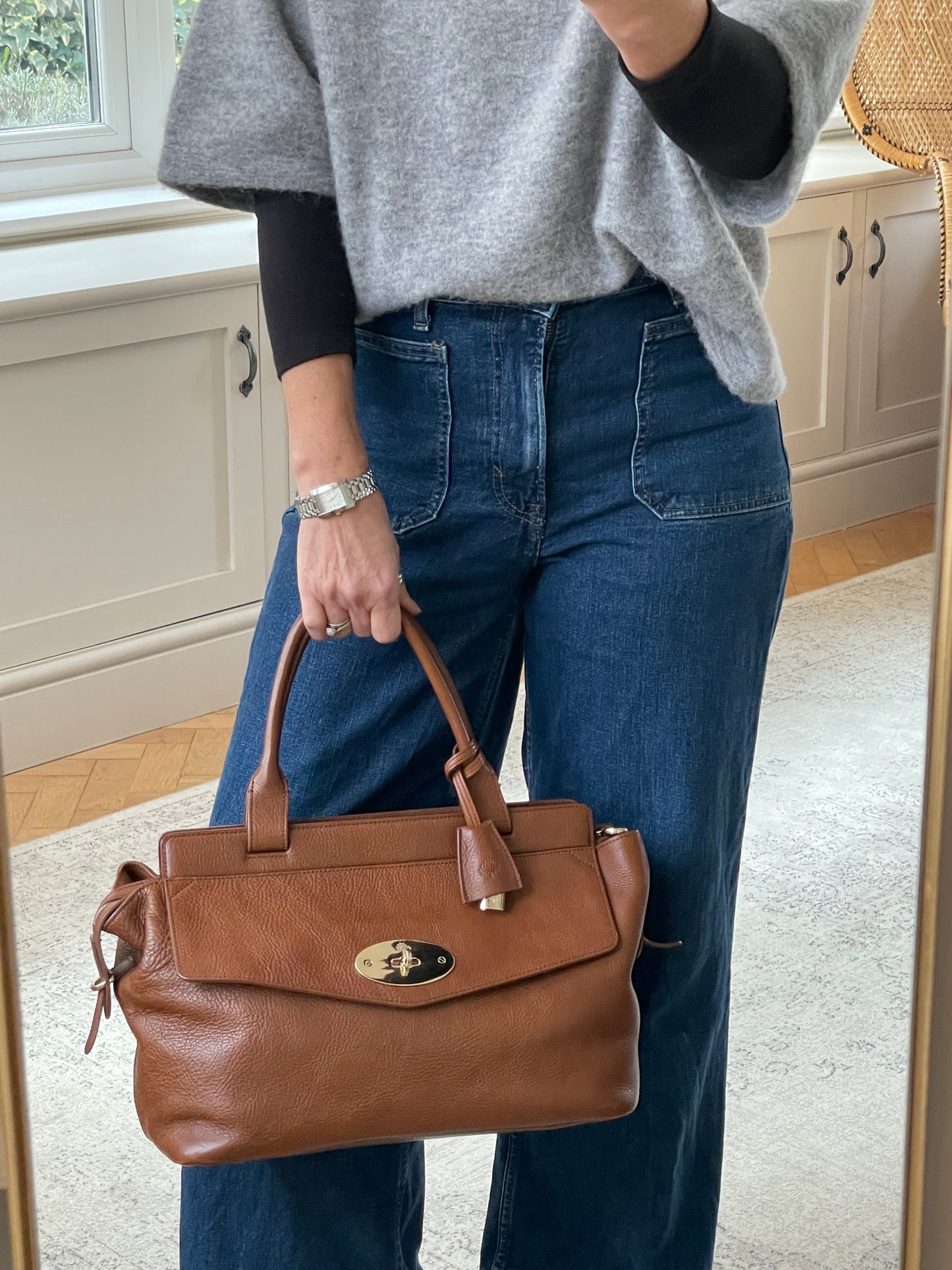 Preloved Mulberry Blenheim Tote Bag