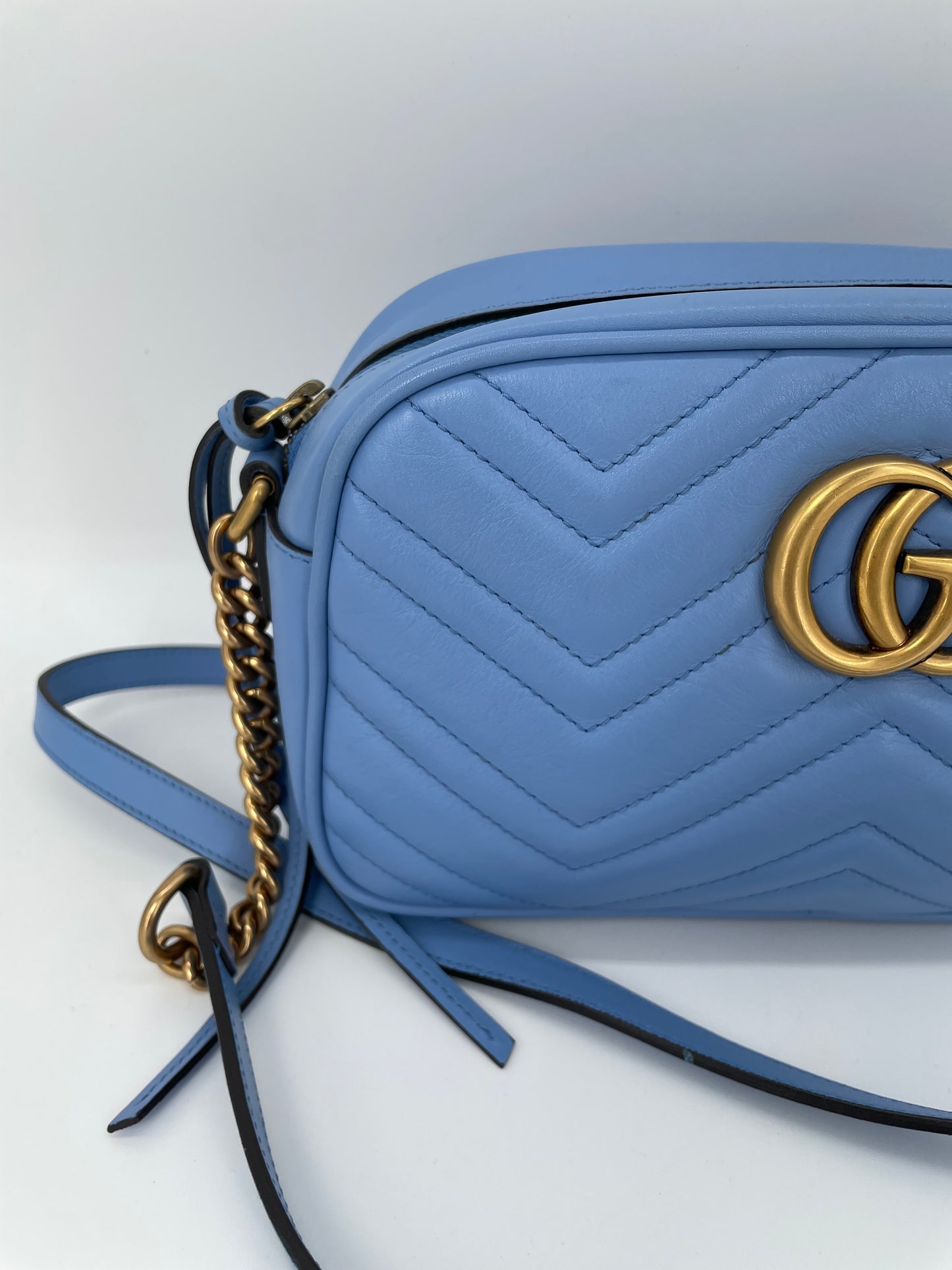 Preloved Gucci Marmont Shoulder Bag, Small