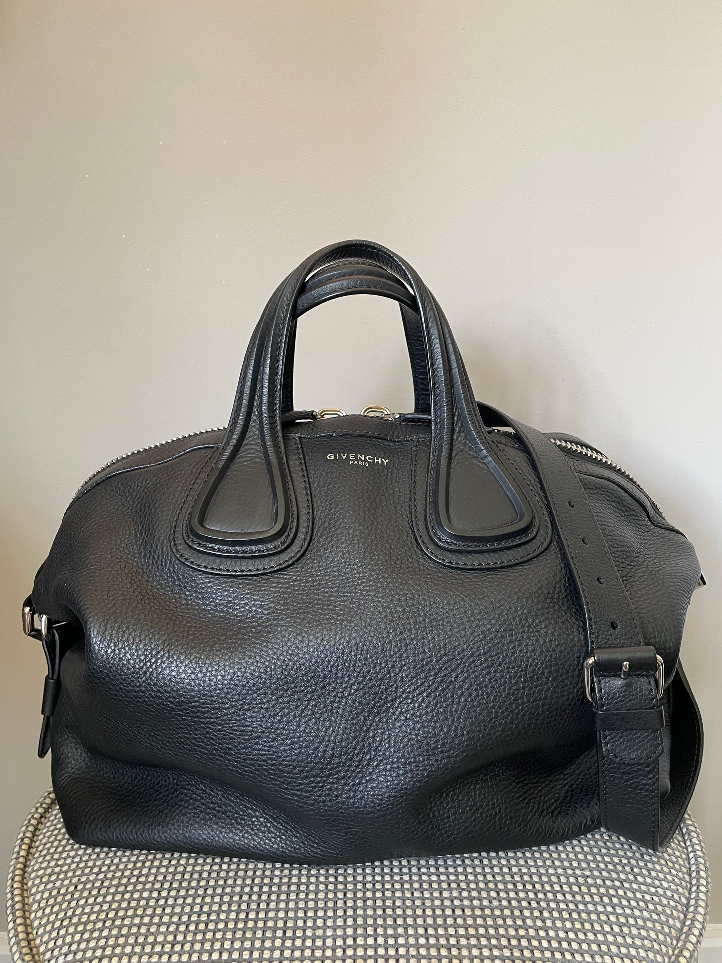 Preloved Givenchy Nightingale Tote Bag, Medium