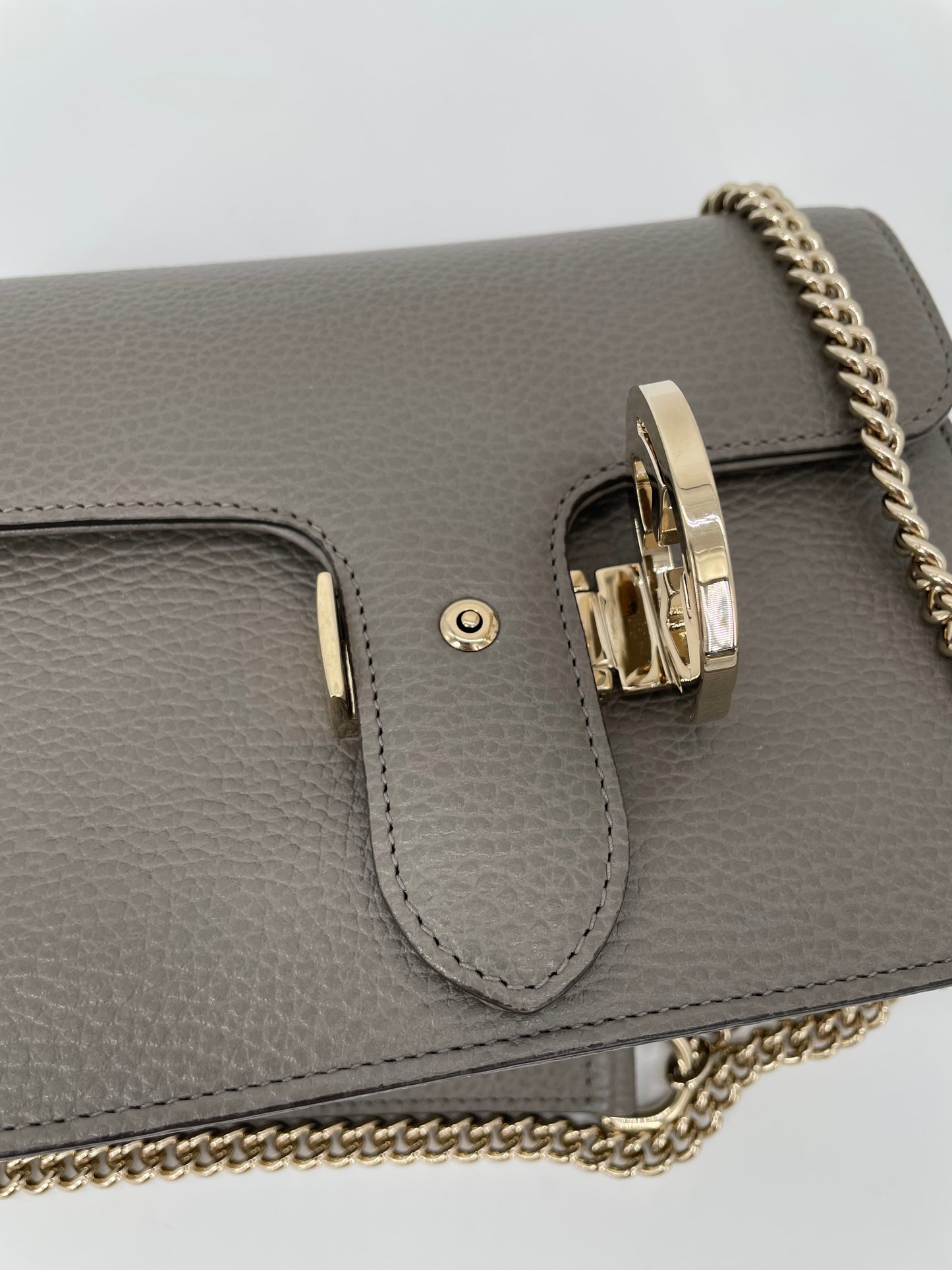 Preloved Gucci Interlocking Shoulder Bag
