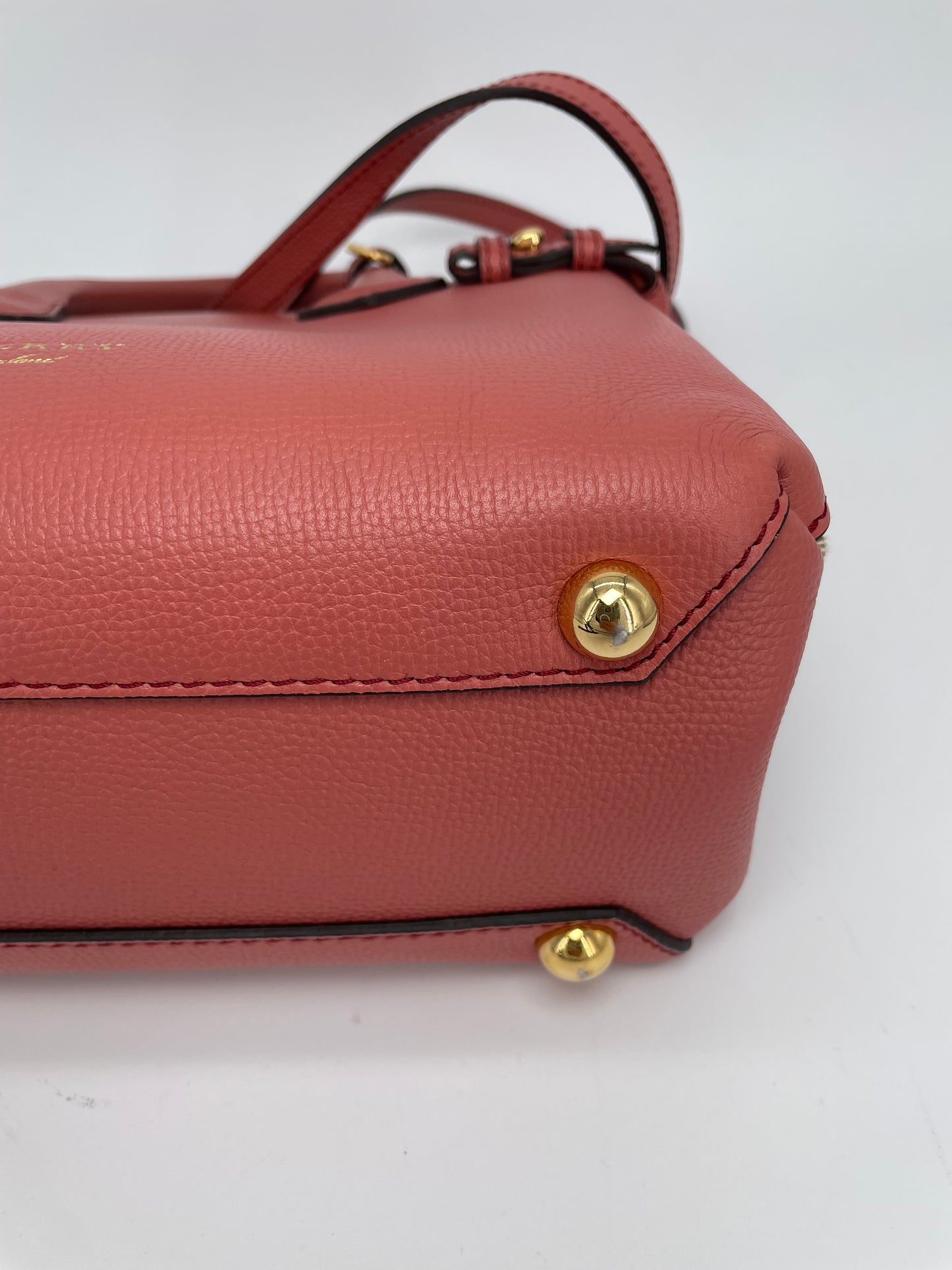 Preloved Burberry Banner Two Way Tote Bag, Small