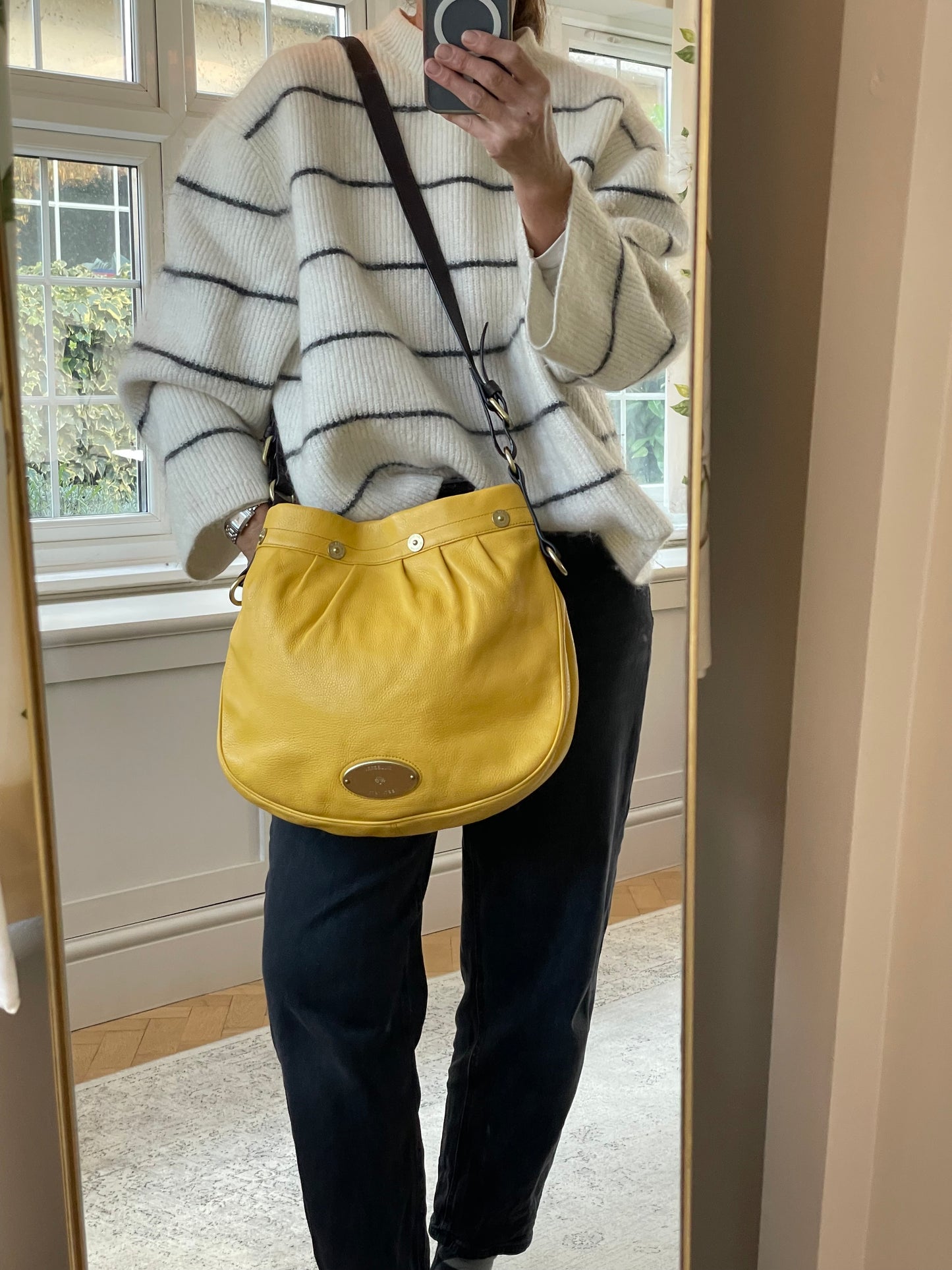 Preloved Mulberry Mitzy Messenger Bag