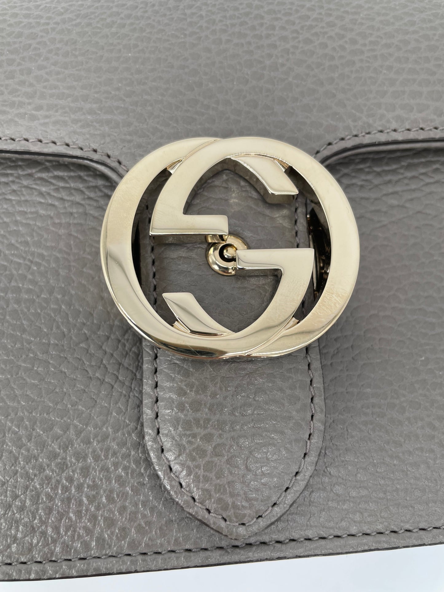Preloved Gucci Interlocking Shoulder Bag