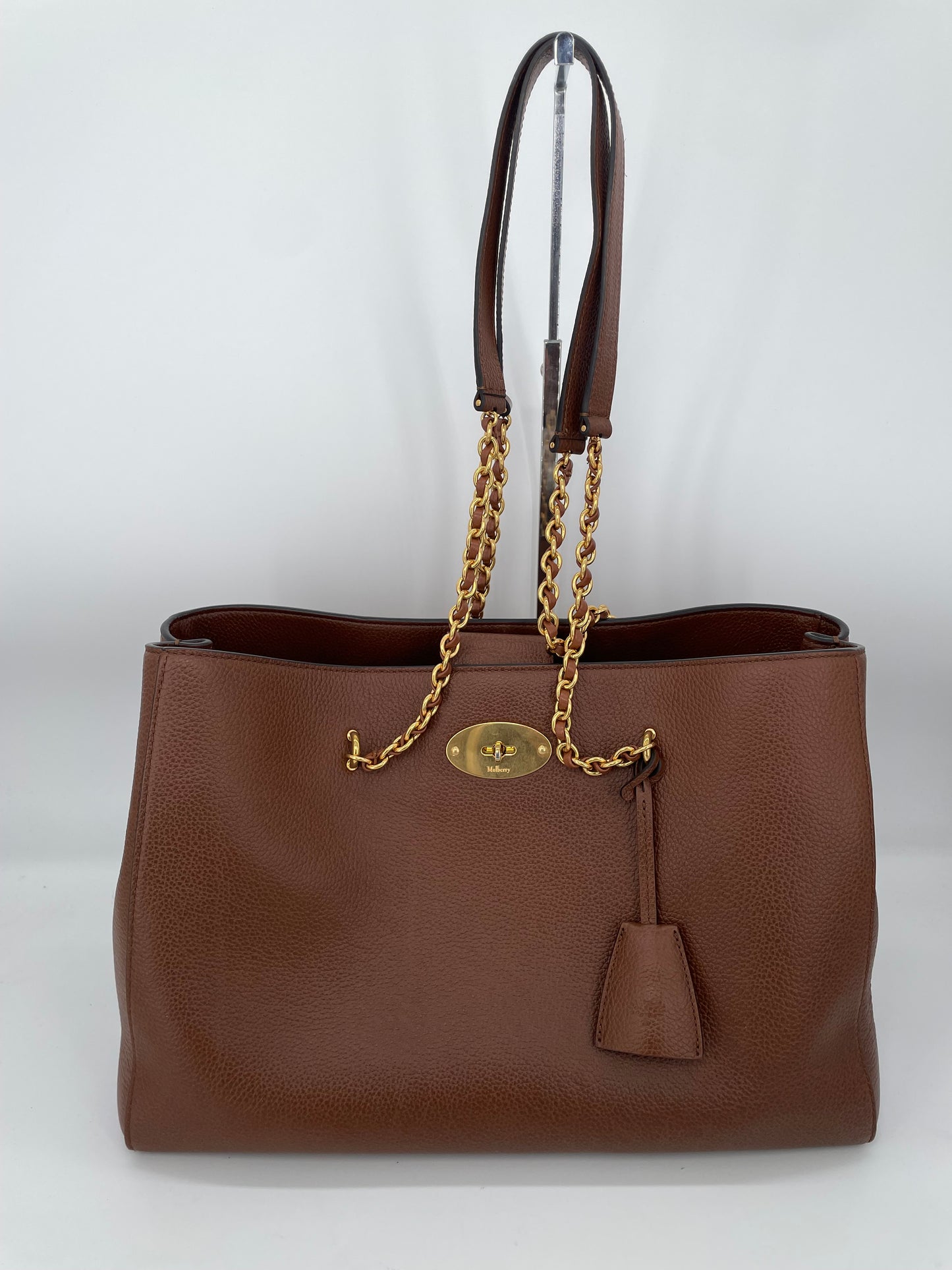 Preloved Mulberry Lily Chain Tote Bag