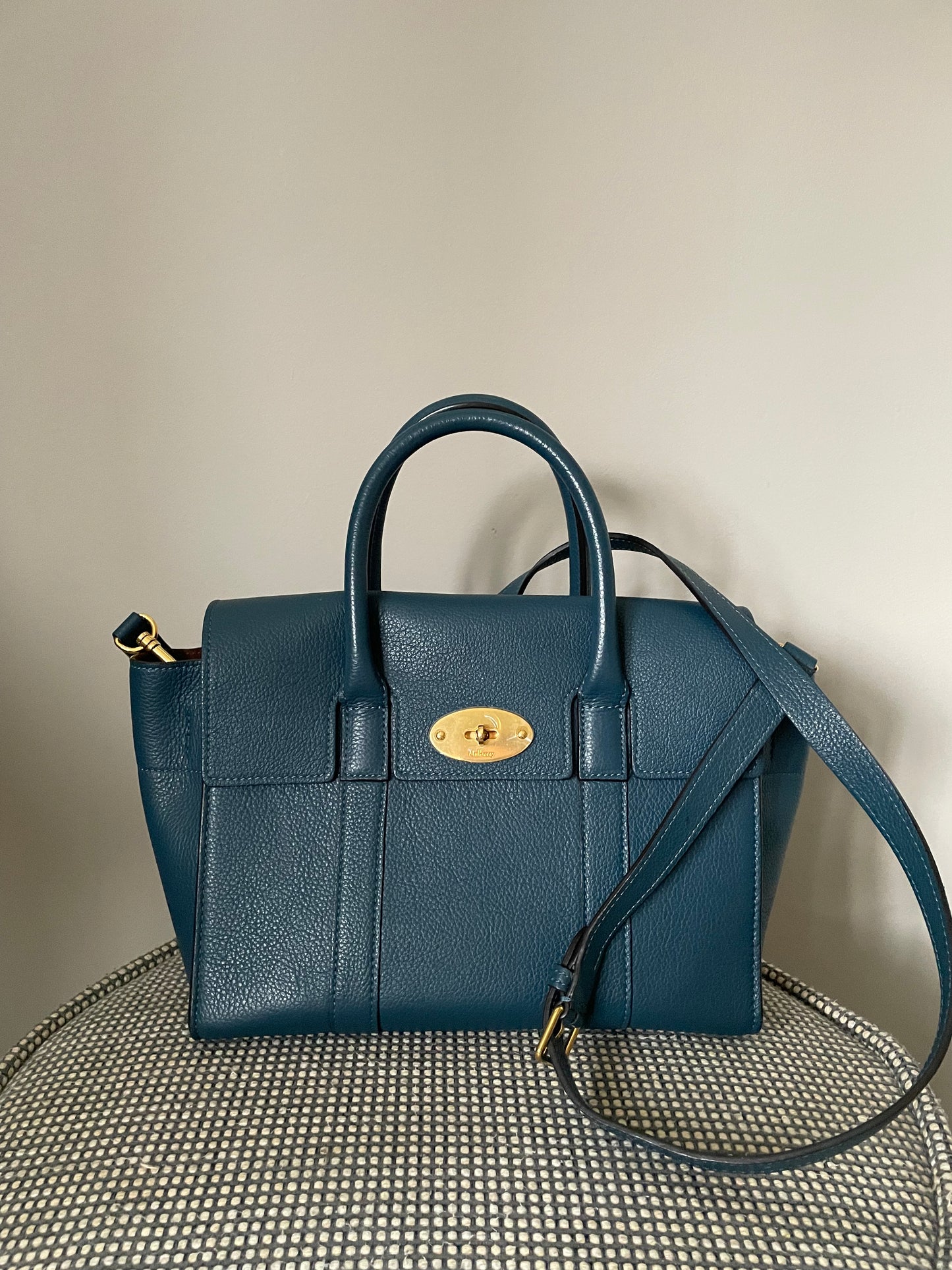 Preloved Mulberry Bayswater Tote Bag, Small