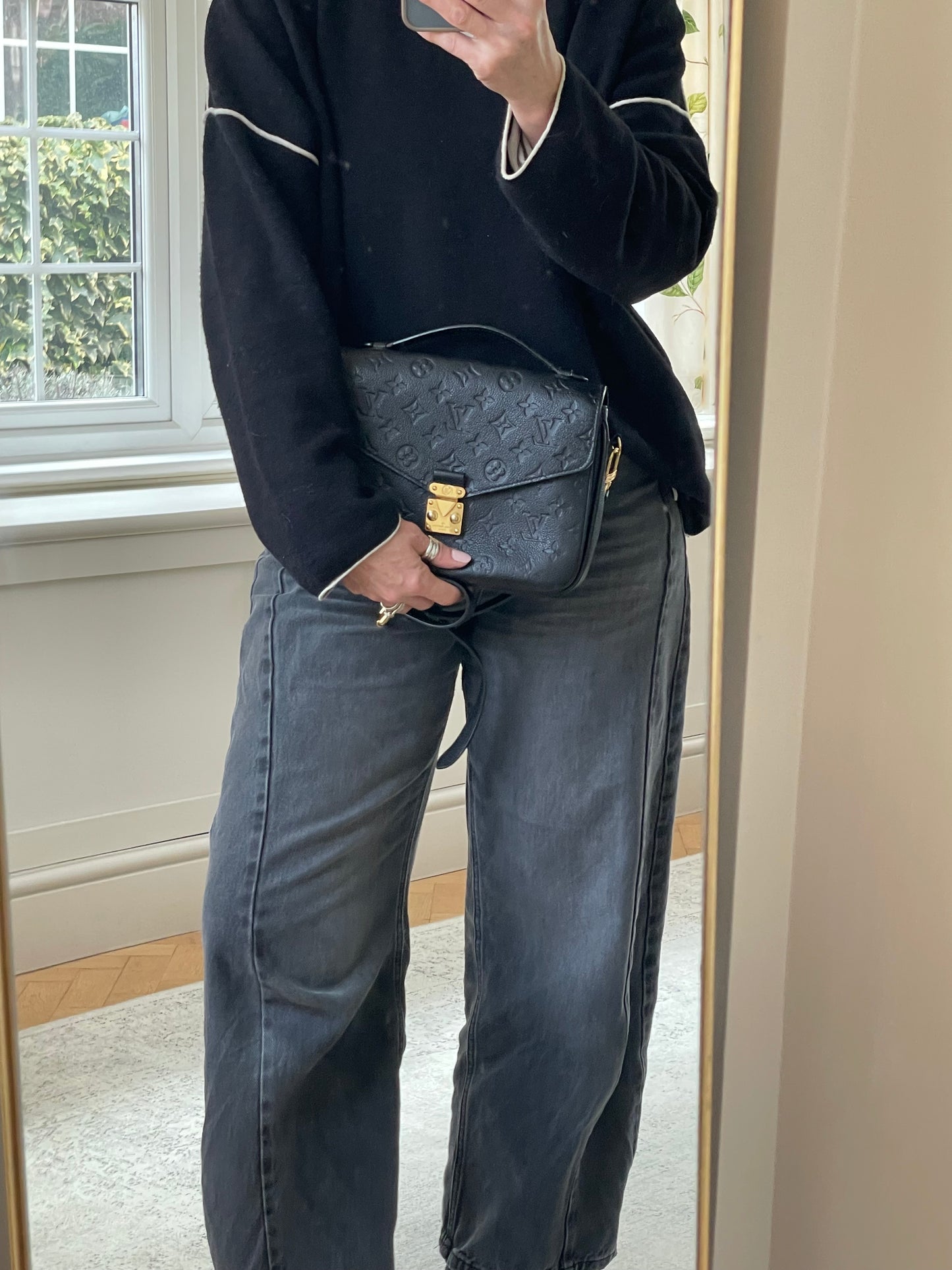 Preloved Louis Vuitton Empreinte Metis Crossbody Bag