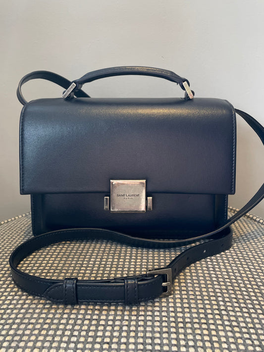 Preloved Saint Laurent Bellechasse Satchel Bag with Long Strap