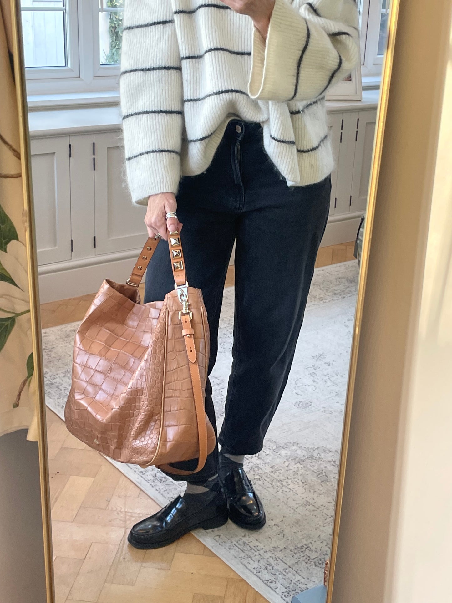 Preloved Mulberry Eliza Hobo Bag, Large