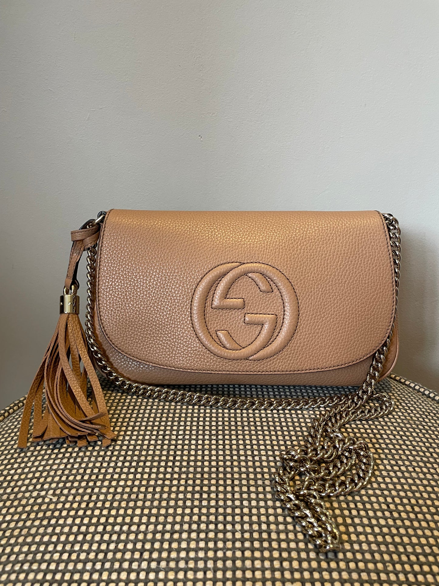 Preloved Gucci Long Soho Chain Shoulder Bag