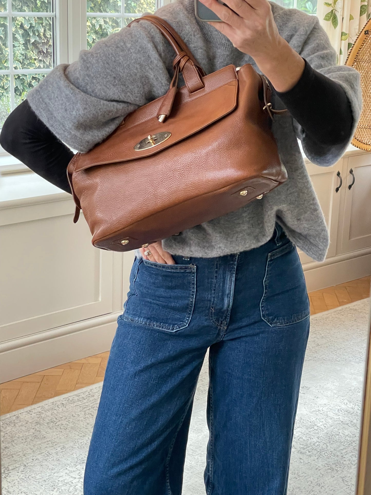 Preloved Mulberry Blenheim Tote Bag