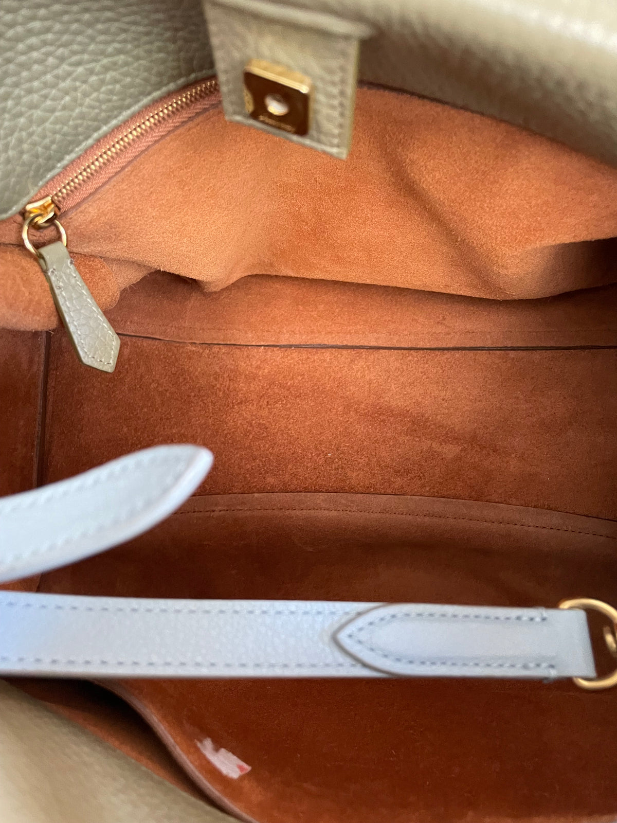 Preloved Mulberry Iris Top Handle Bag, Limited Edition, Large