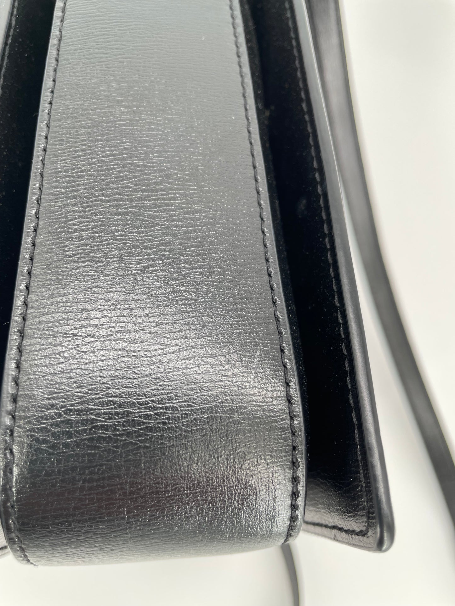 Preloved Saint Laurent Bellechasse Satchel Bag with Long Strap