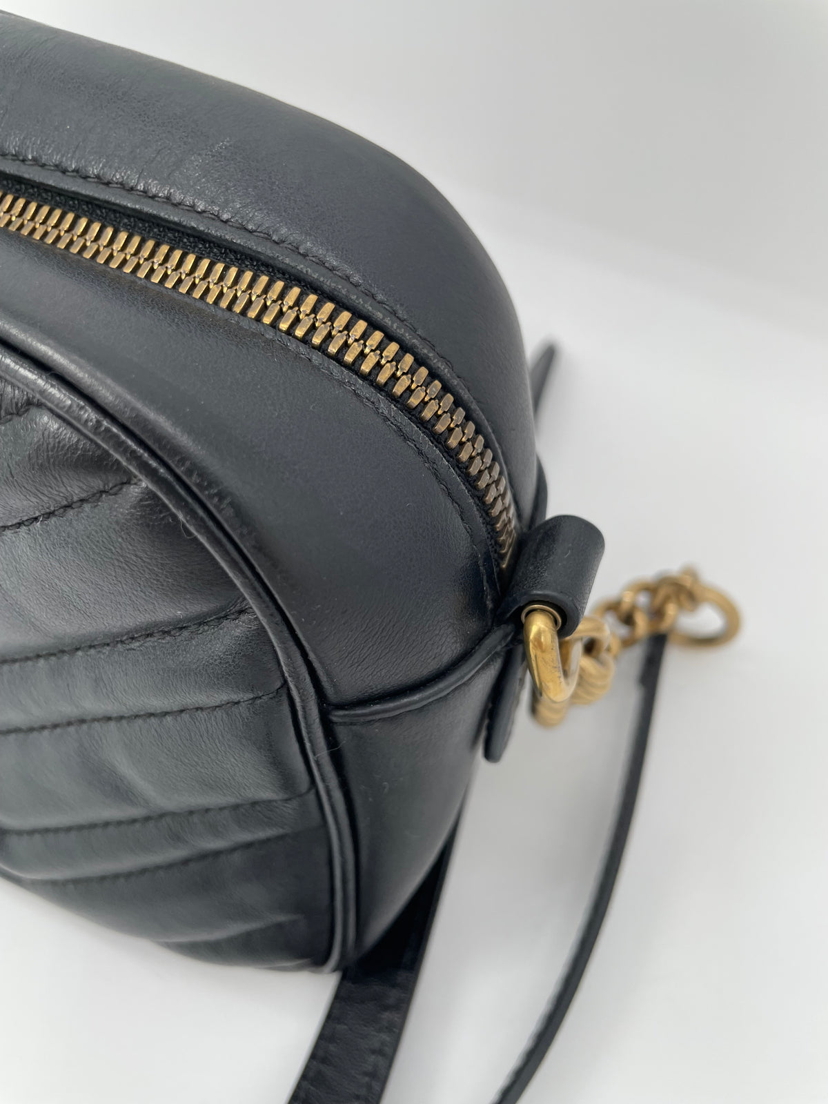 Preloved Gucci Marmont Shoulder Bag, Small