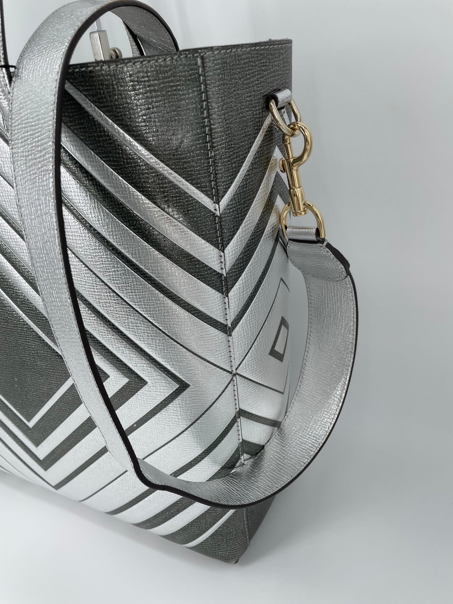 Preloved Anya Hindmarch Ebury Shopping Tote Bag