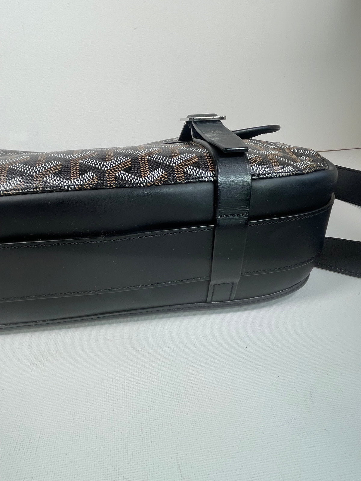 Preloved Goyard Goyardine Belvedere Messenger Bag, GM