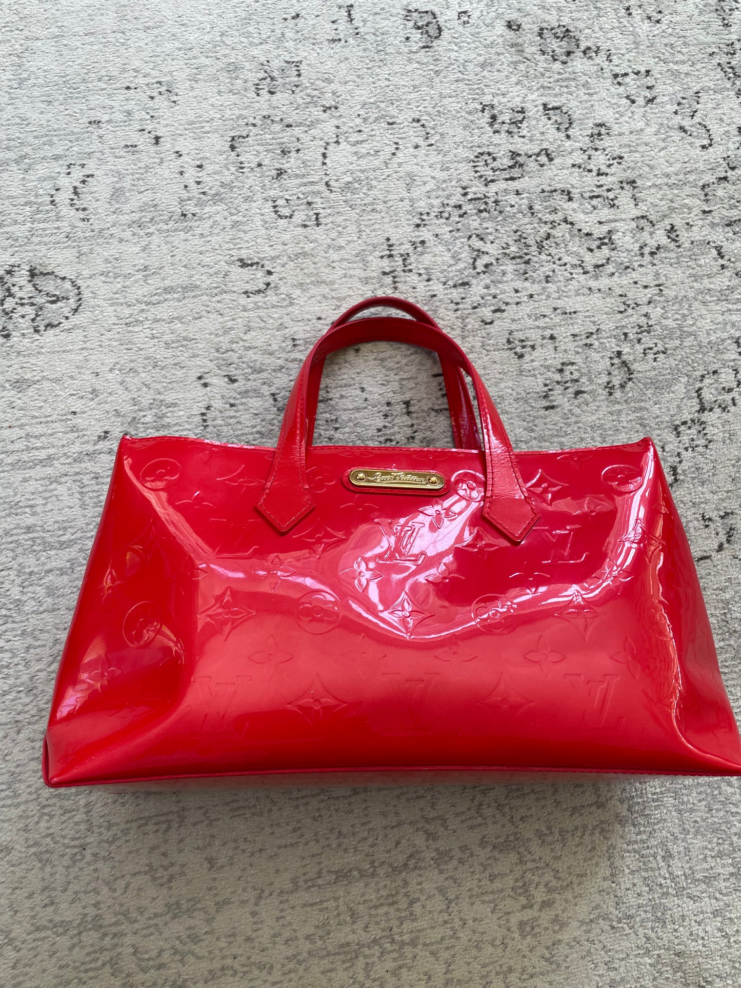 Preloved Louis Vuitton Wilshire Top Handle Tote Bag