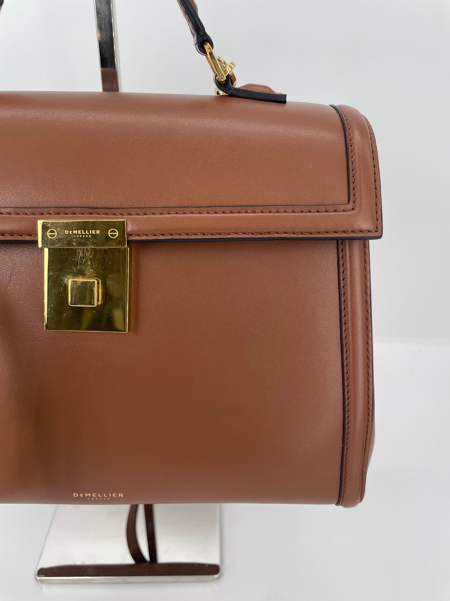 Preloved DeMellier Paris Top Handle Satchel Bag, Midi