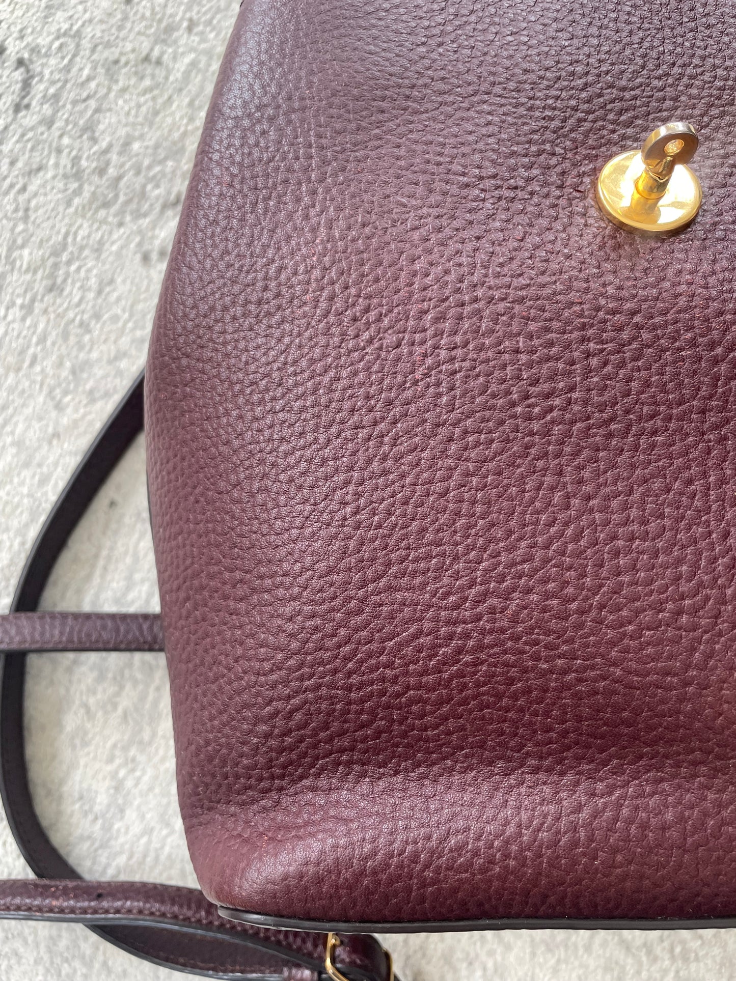 Preloved Mulberry Calfskin Bayswater Backpack, Mini