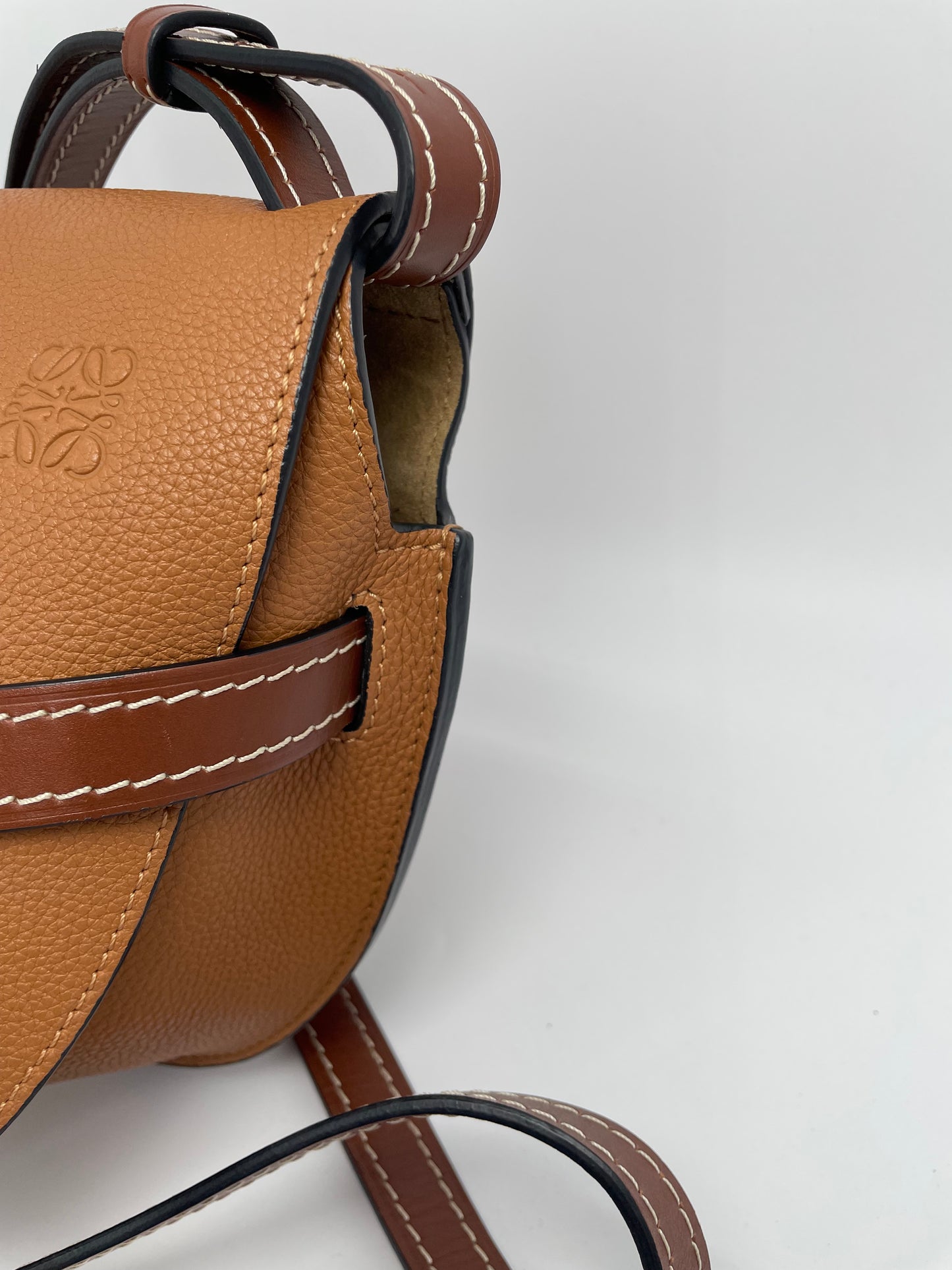 Preloved Loewe Gate Crossbody Bag, Small