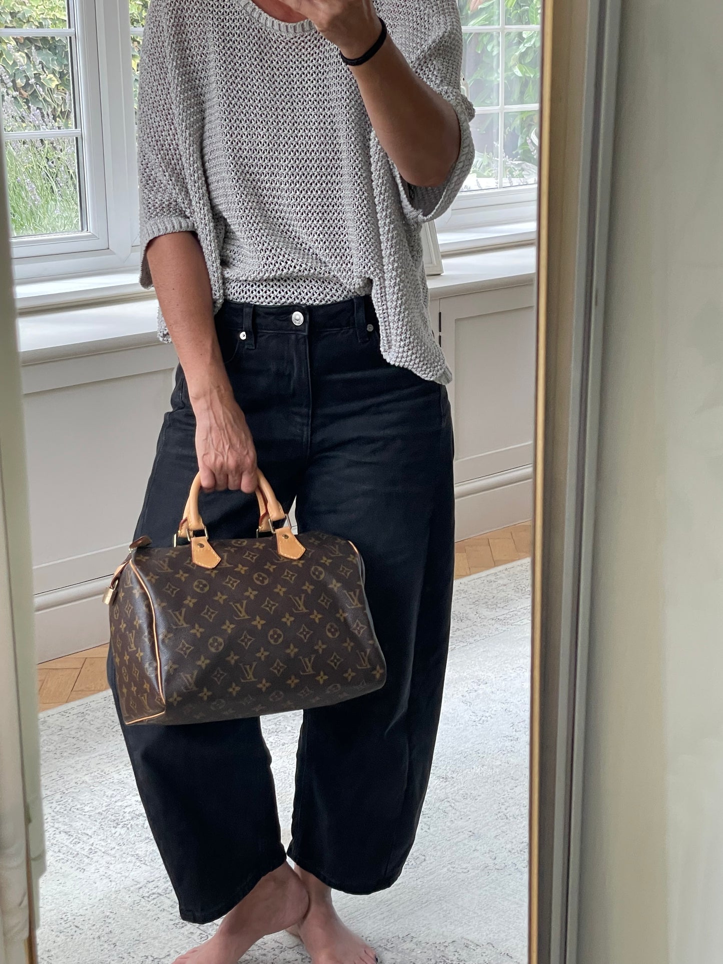 Preloved Vintage Louis Vuitton Speedy Boston Bag, 30