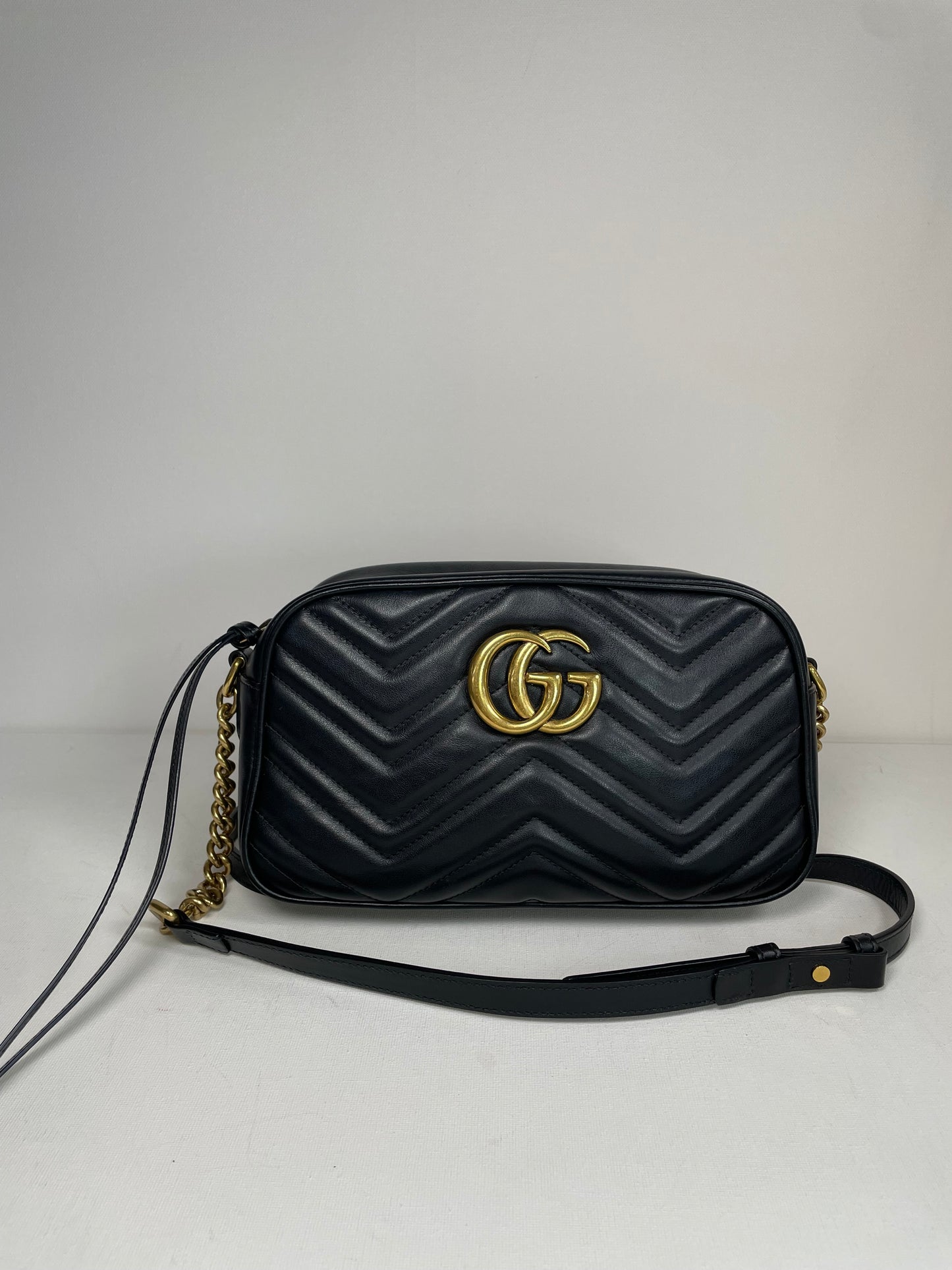 Preloved Gucci Marmont Shoulder Bag, Small