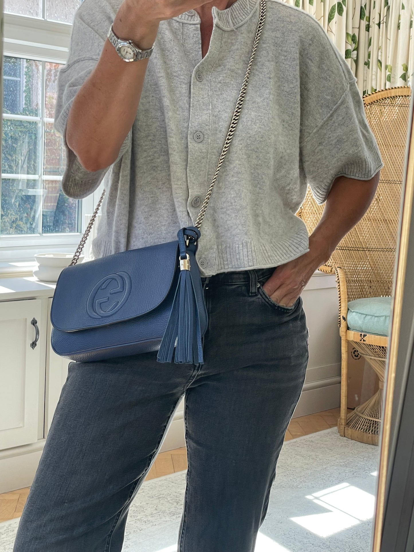 Preloved Gucci Long Soho Chain Shoulder Bag
