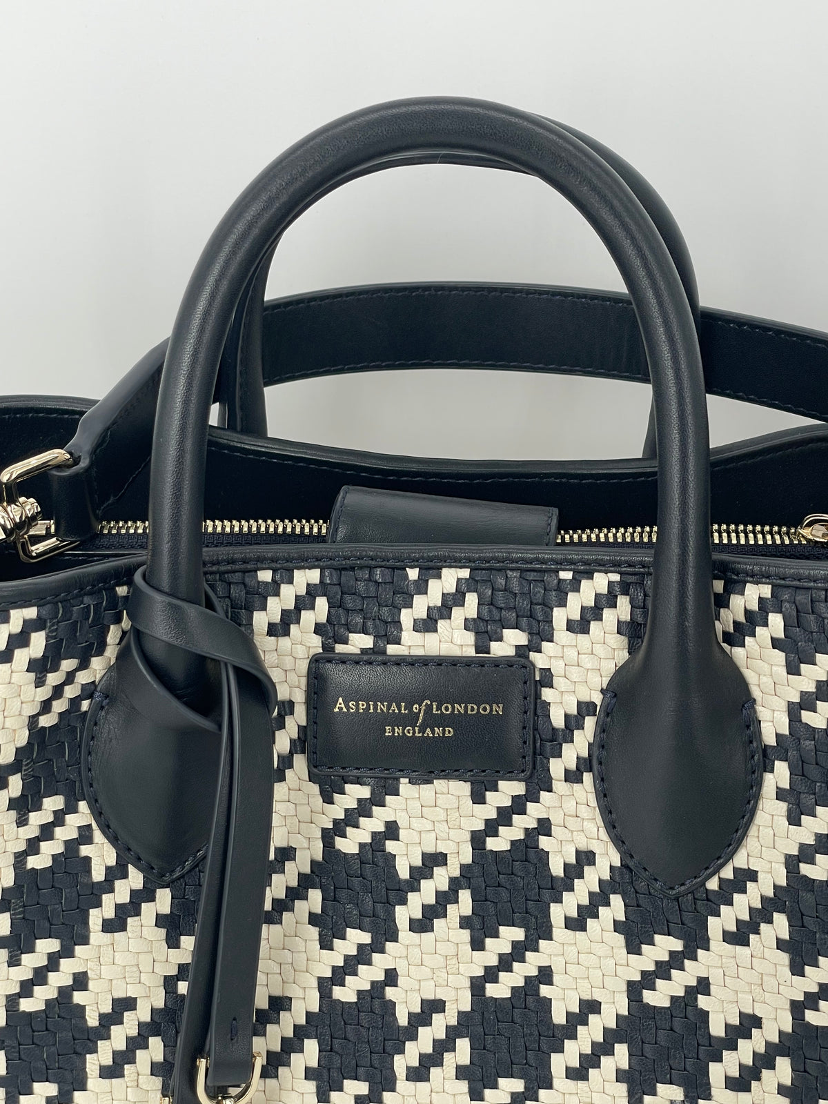 Preloved Aspinal of London, London Midi Tote Bag