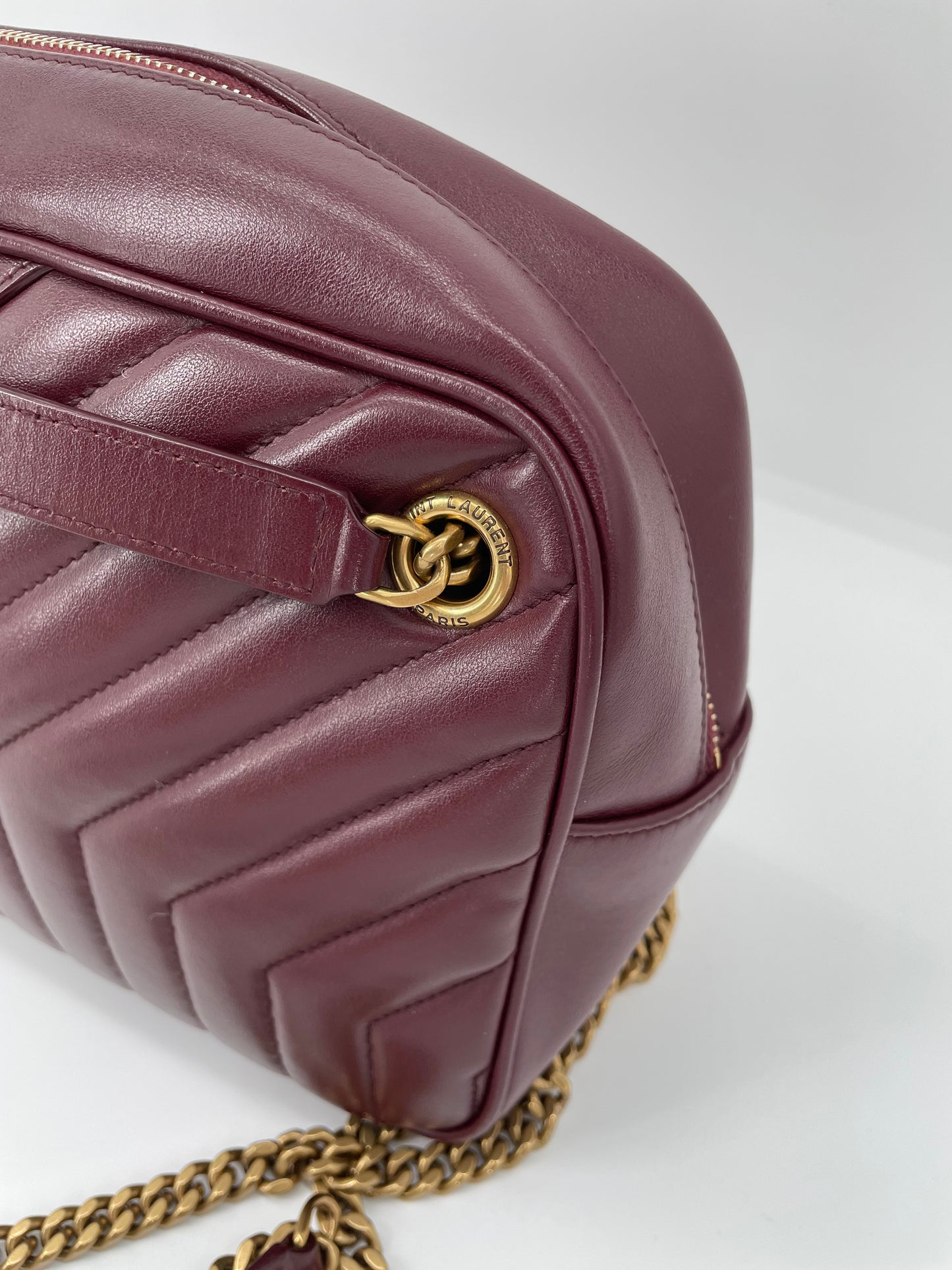 Preloved Saint Laurent Joan Camera Crossbody Bag, Medium