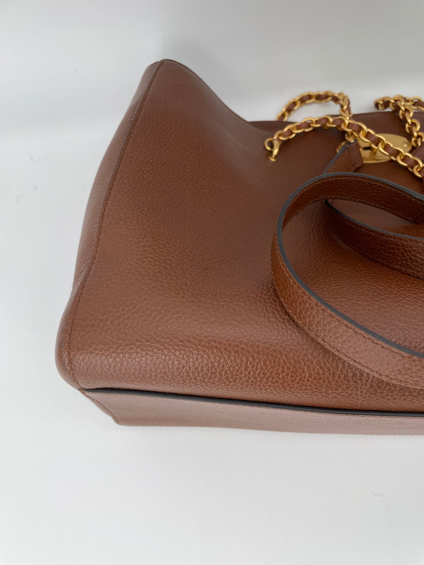 Preloved Mulberry Lily Chain Tote Bag